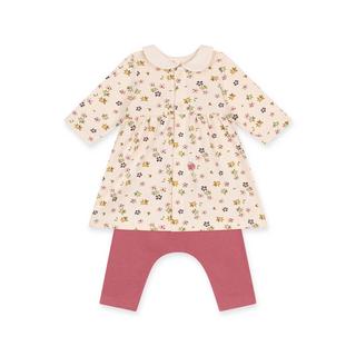 PETIT BATEAU  Set: Kleid und Leggings 