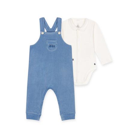 PETIT BATEAU  Set: Latzhose und Body 