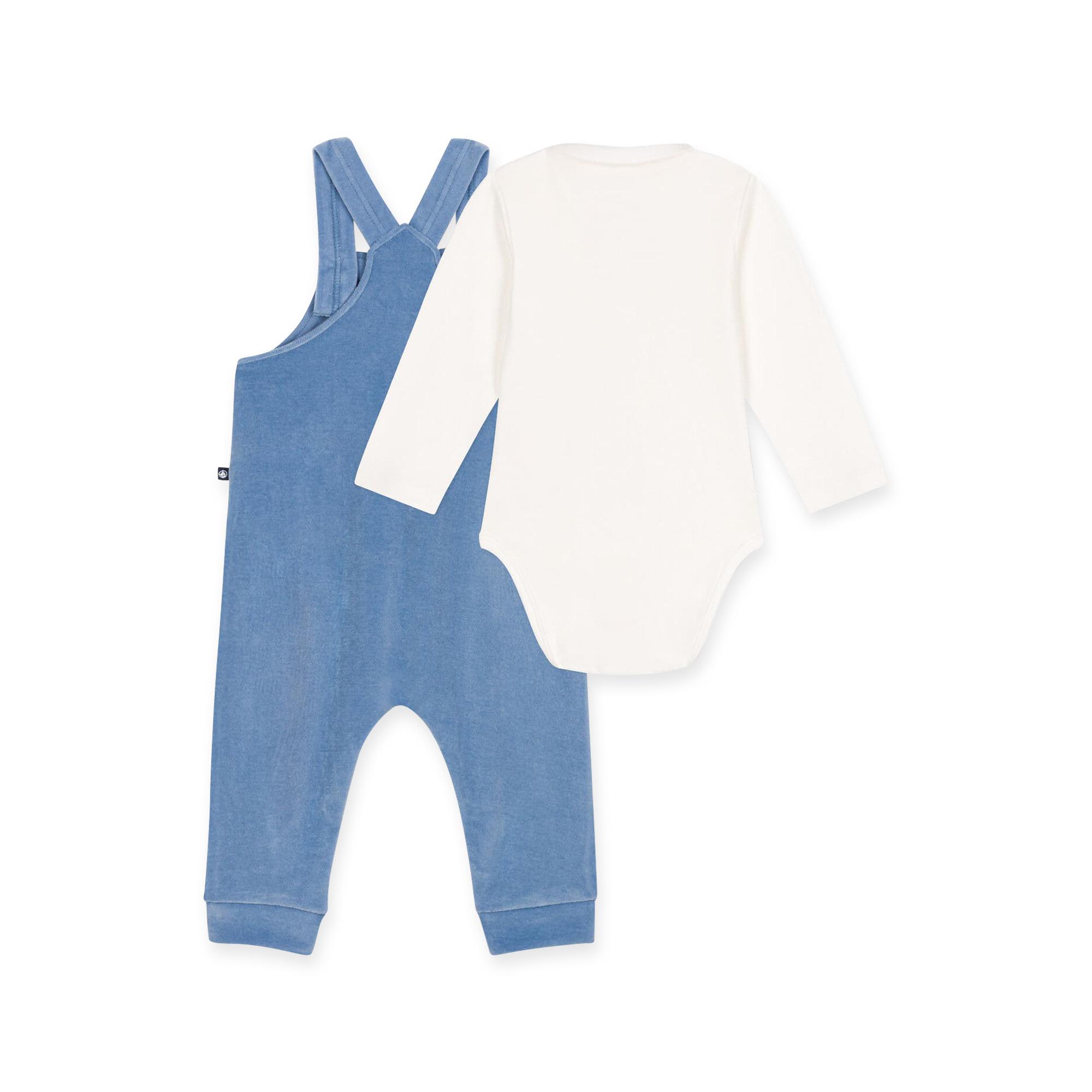 PETIT BATEAU  Ensemble: salopette & body 