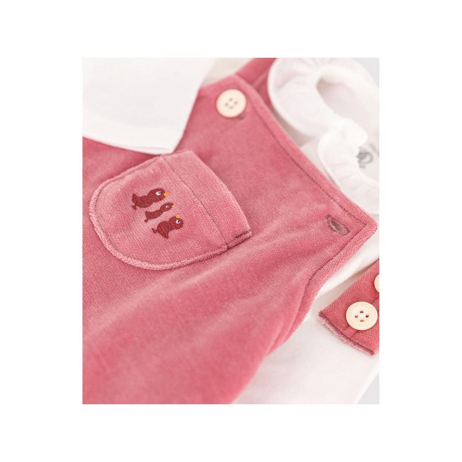 PETIT BATEAU  Ensemble: salopette & body 