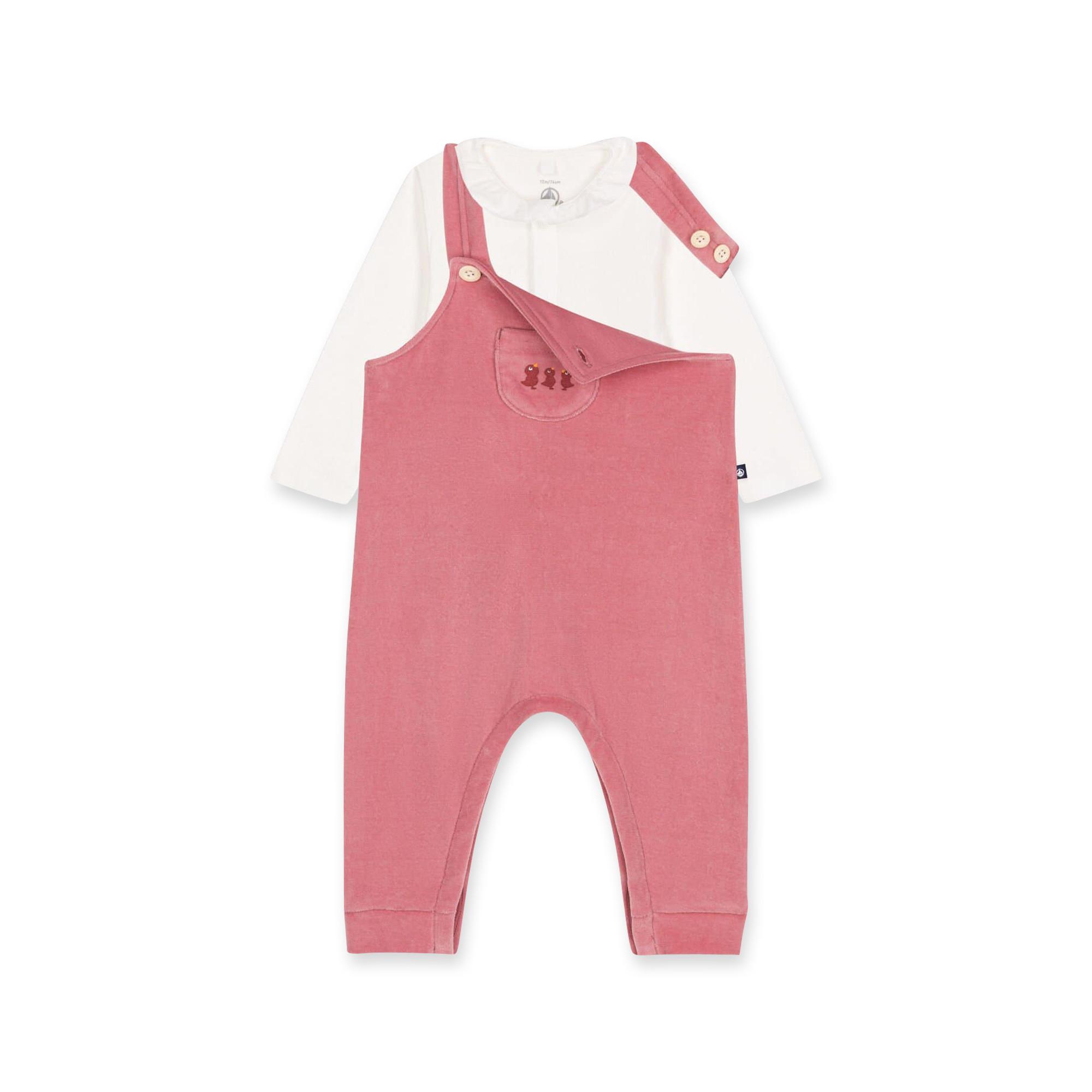 PETIT BATEAU  Set: Latzhose und Body 