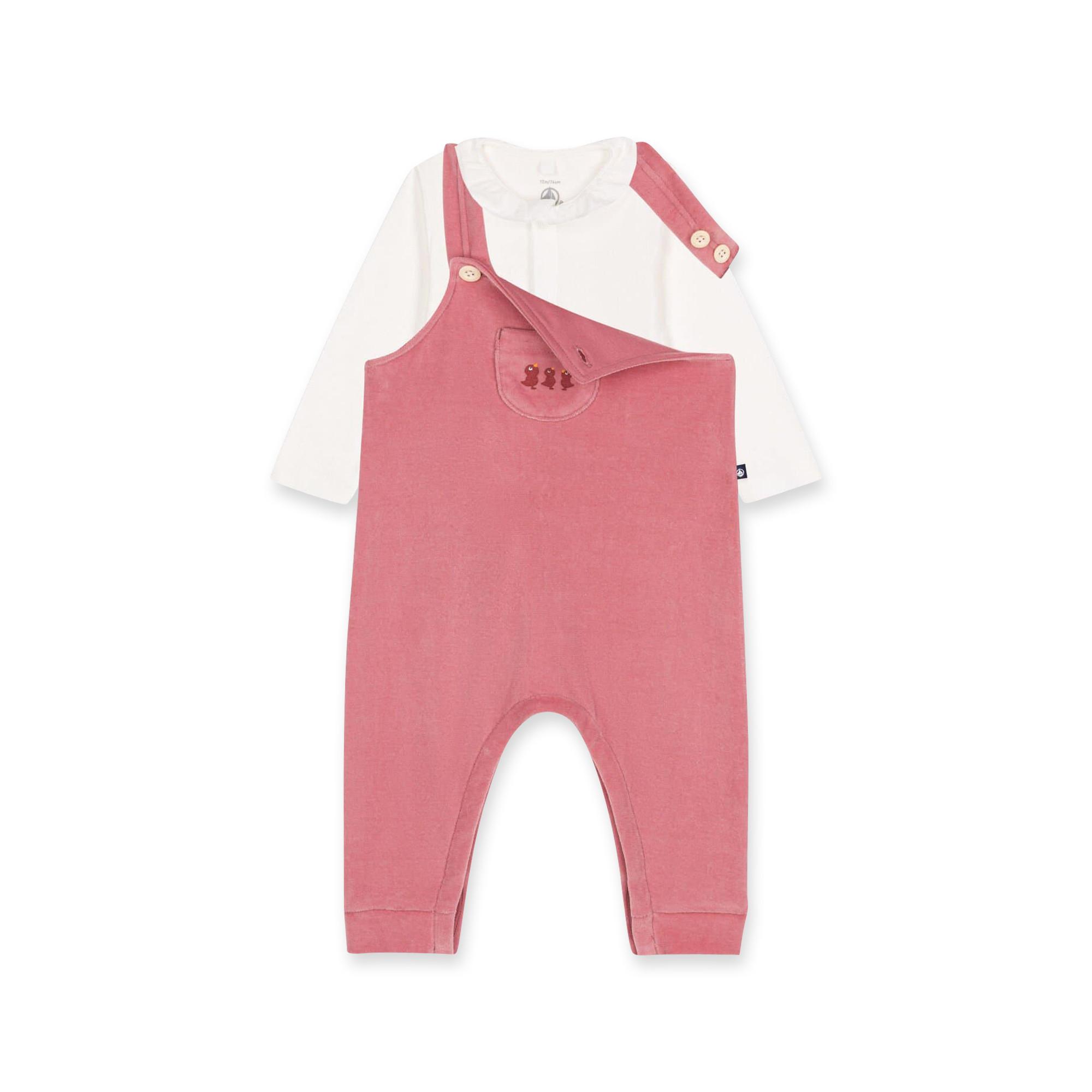 PETIT BATEAU  Ensemble: salopette & body 