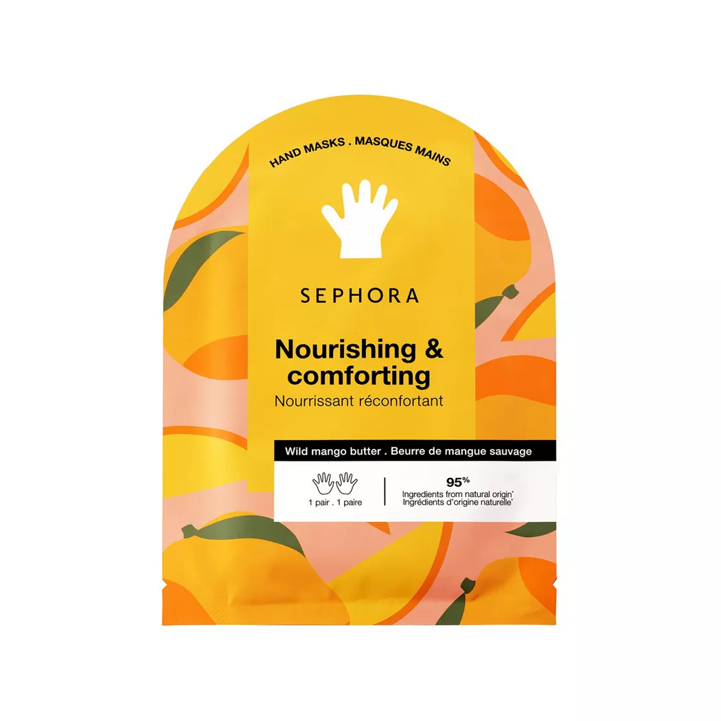 SEPHORA - Handmasken, imprägnierte Handschuhe - Feuchtigkeit in 15 Minuten, 1 Paar, Mangue