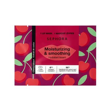 Lippenmaske Kirsche - In 5 Minuten mit Feuchtigkeit versorgte und glatte Lippen