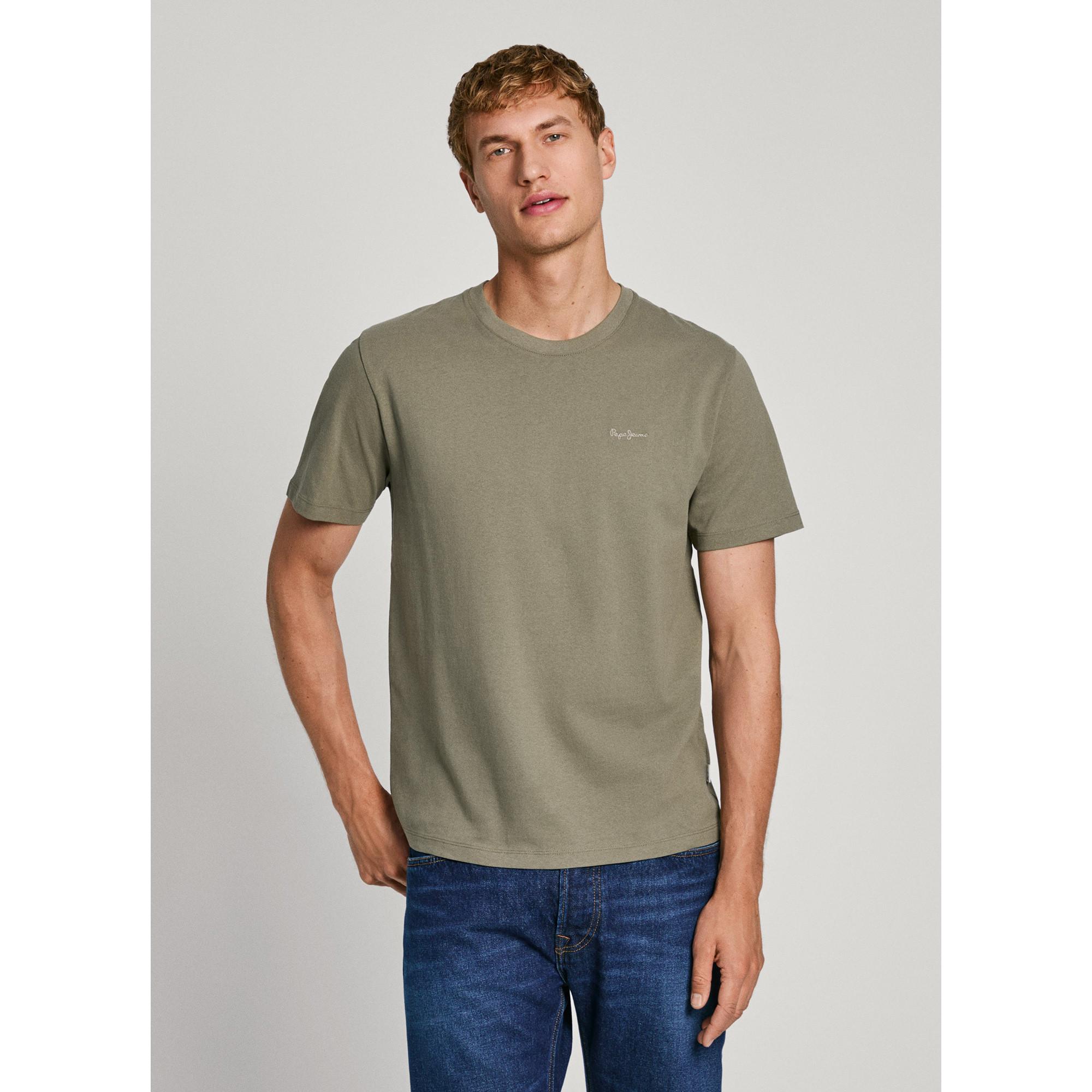 Camiseta Pepe Jeans Jacko – Estilo único Con Logotipo Frontal Y Ajuste Regular Para Hombre