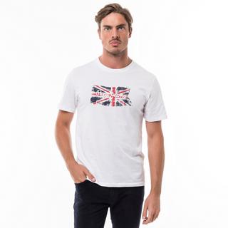 Pepe Jeans London CLAG T-shirt Regular Fit avec imprimé Union Jack  