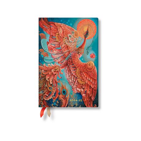 Paperblanks Agenda scolaire 2024-2025 Feuervogel 