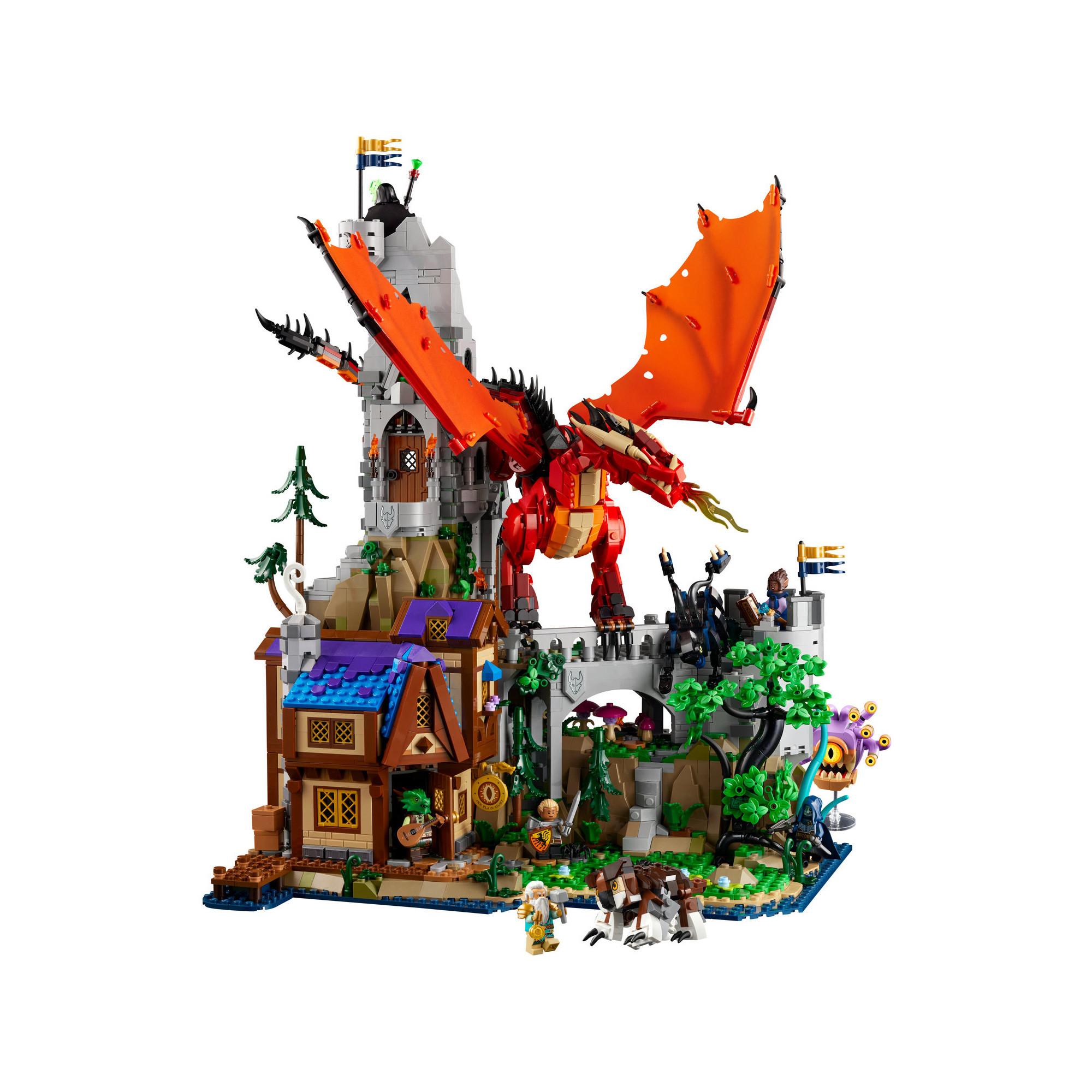 LEGO®  21348 Dungeons & Dragons: Il racconto del Drago Rosso 