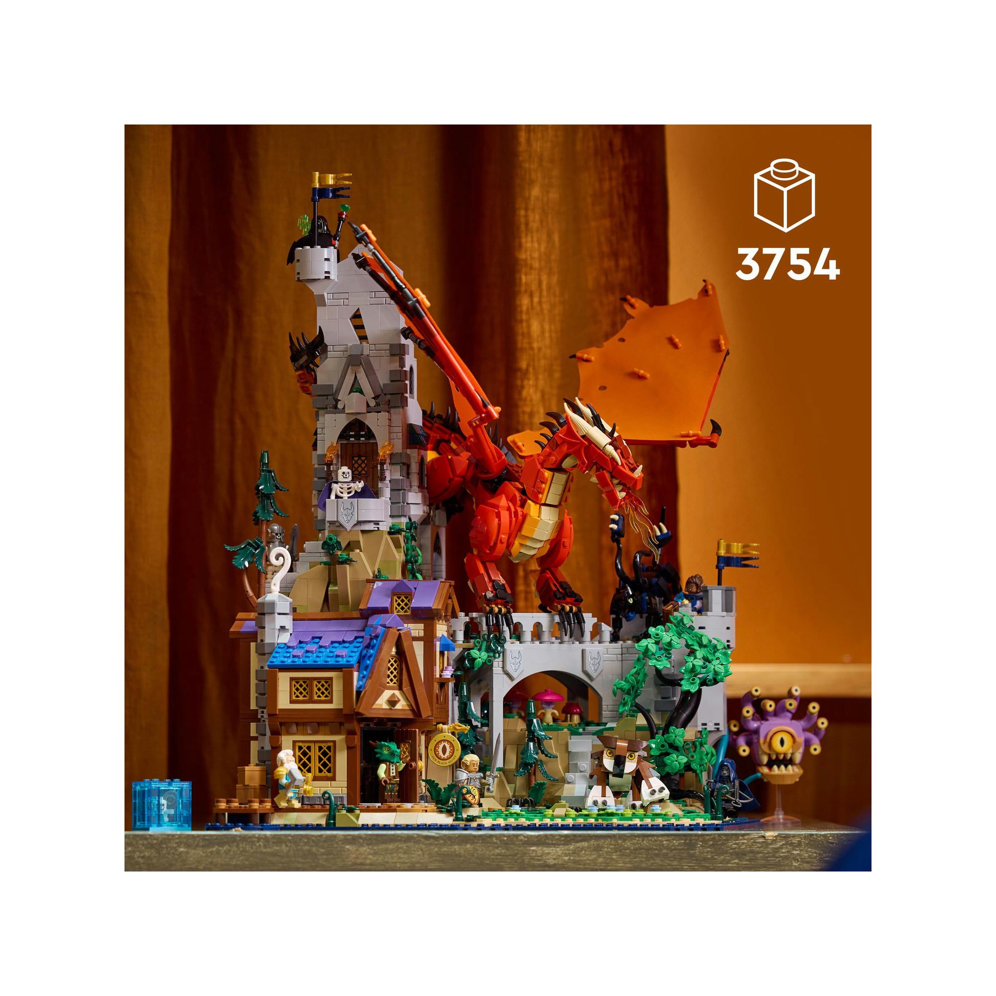 LEGO®  21348 Dungeons & Dragons : l’histoire du dragon rouge 