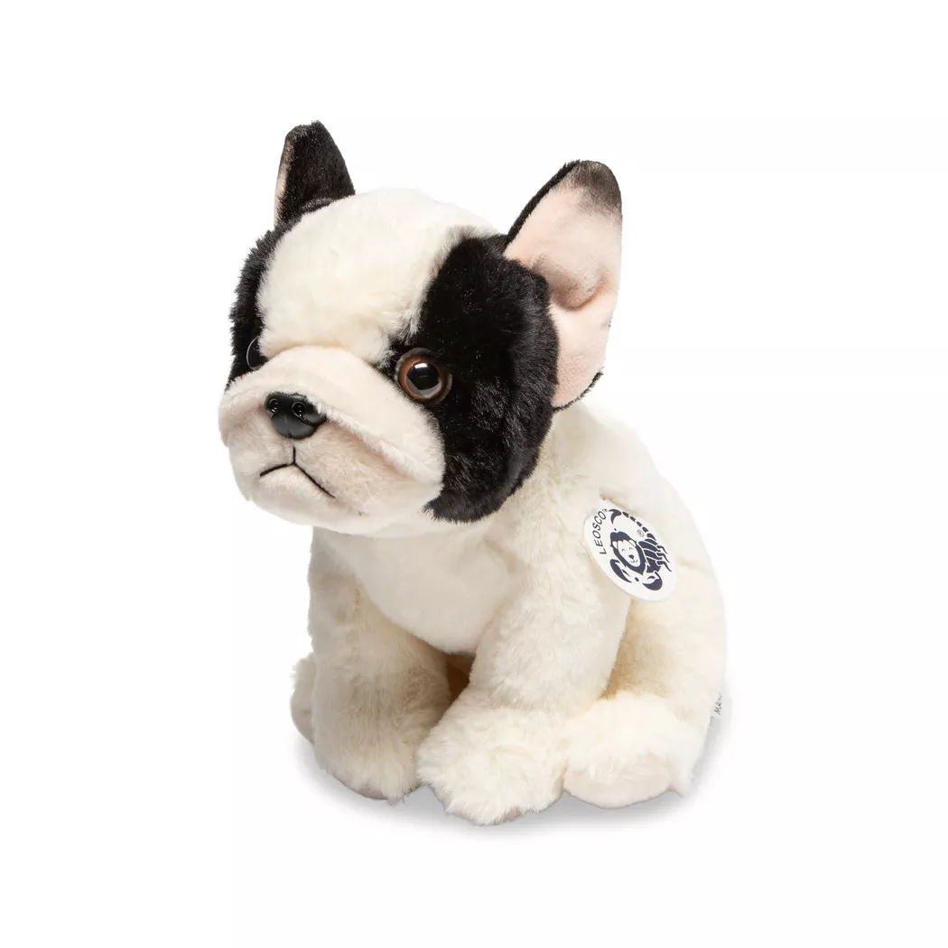 Leosco - French Bulldog, 25cm, Schwarz/Weiss