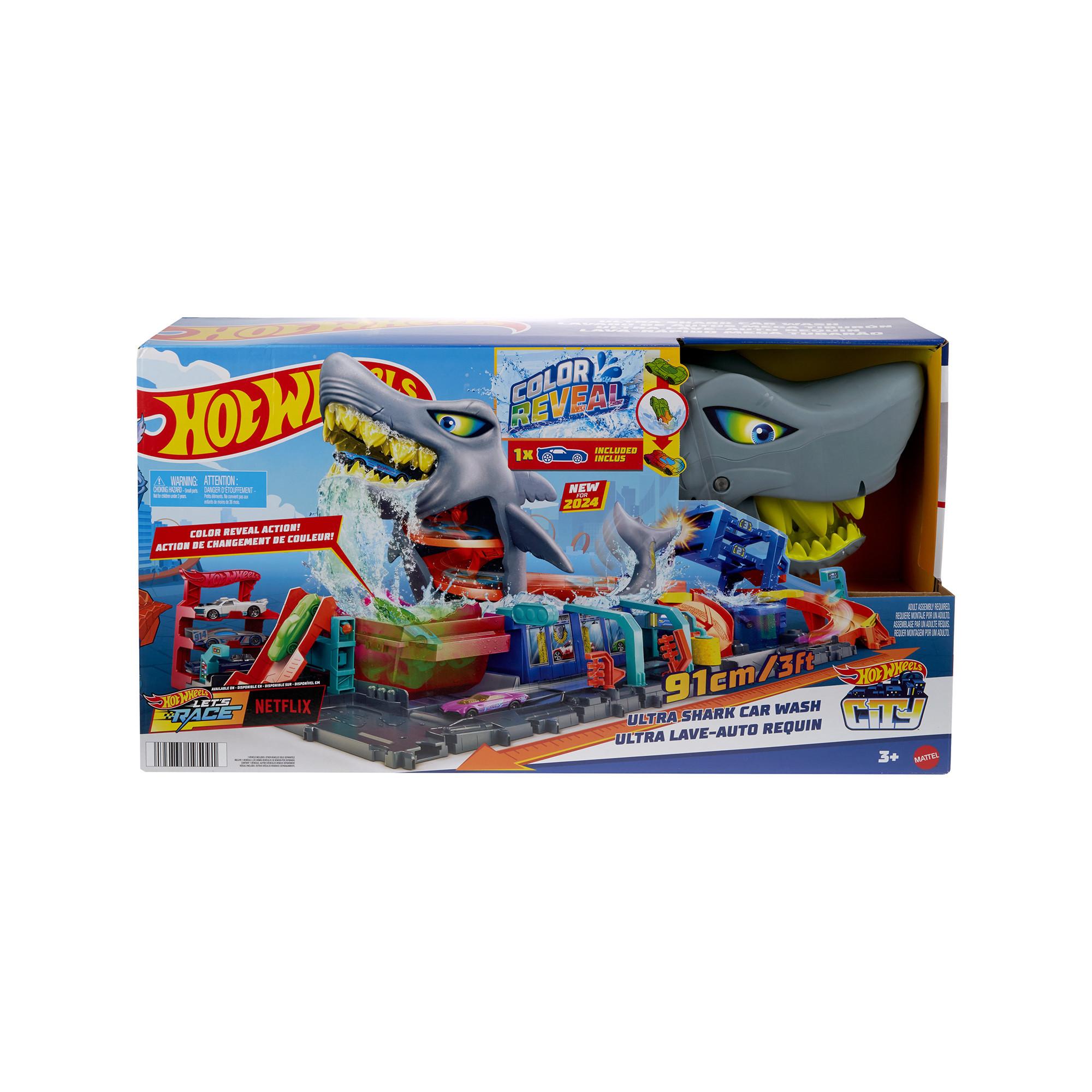 Hot Wheels  City Ultimative Hai Auto-Waschanlage 