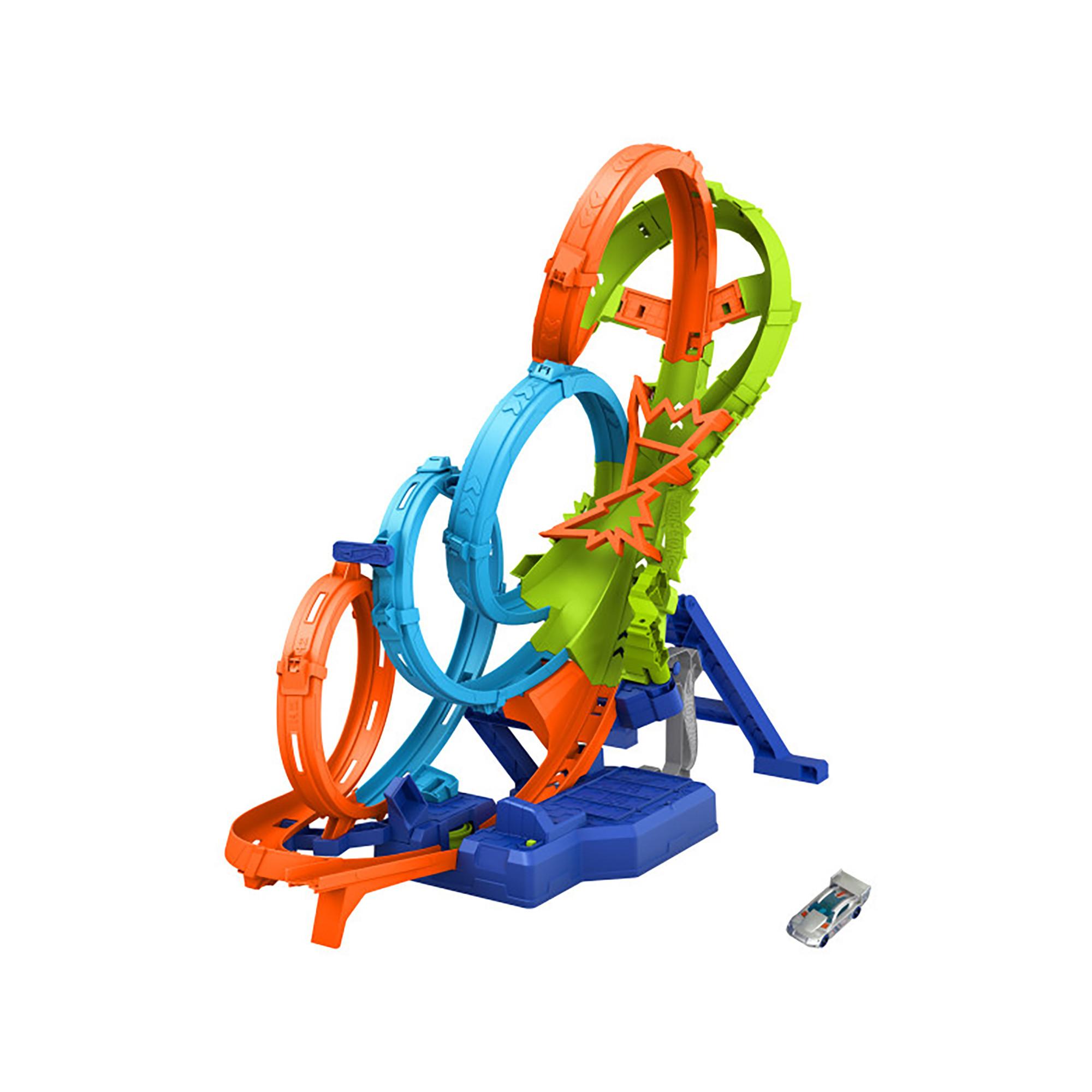 Hot Wheels  Action 4 Loopings Playset 