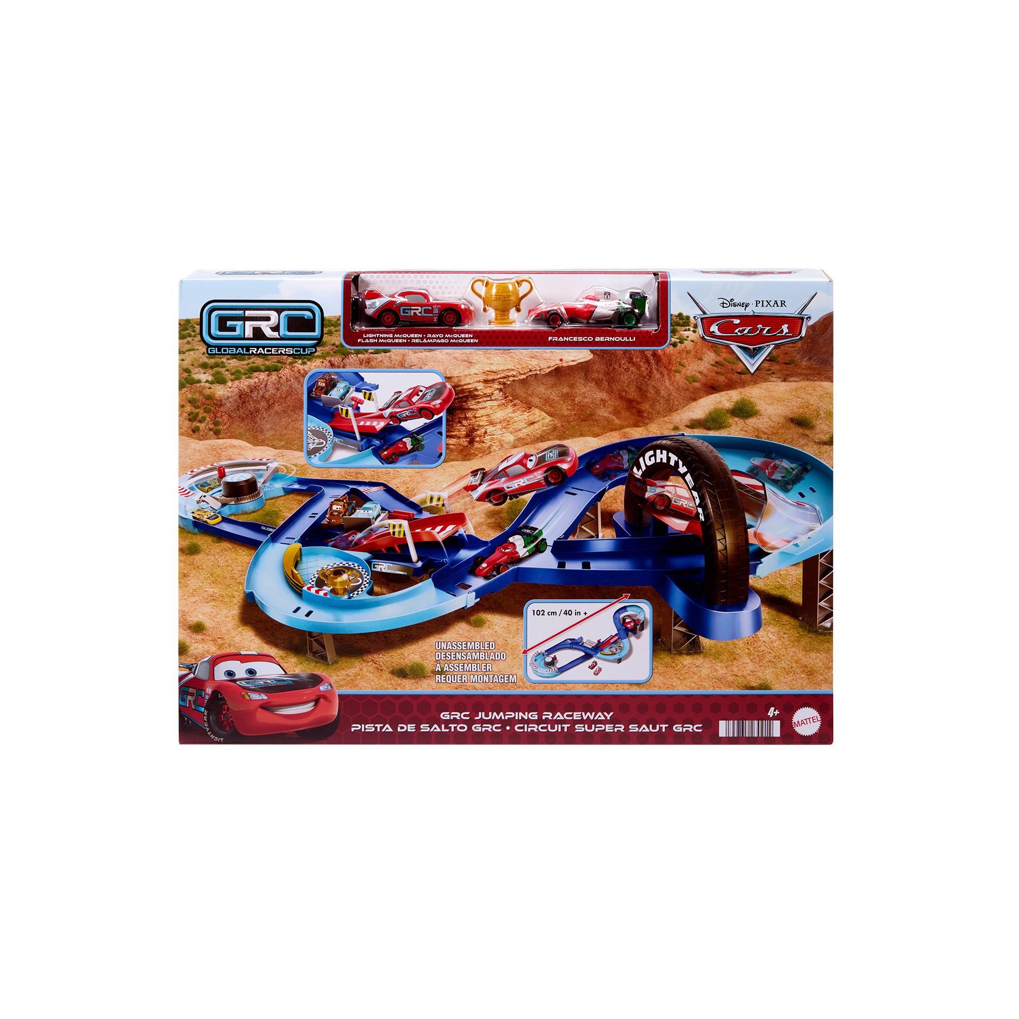 Mattel  Cars GRC Pista di salto 