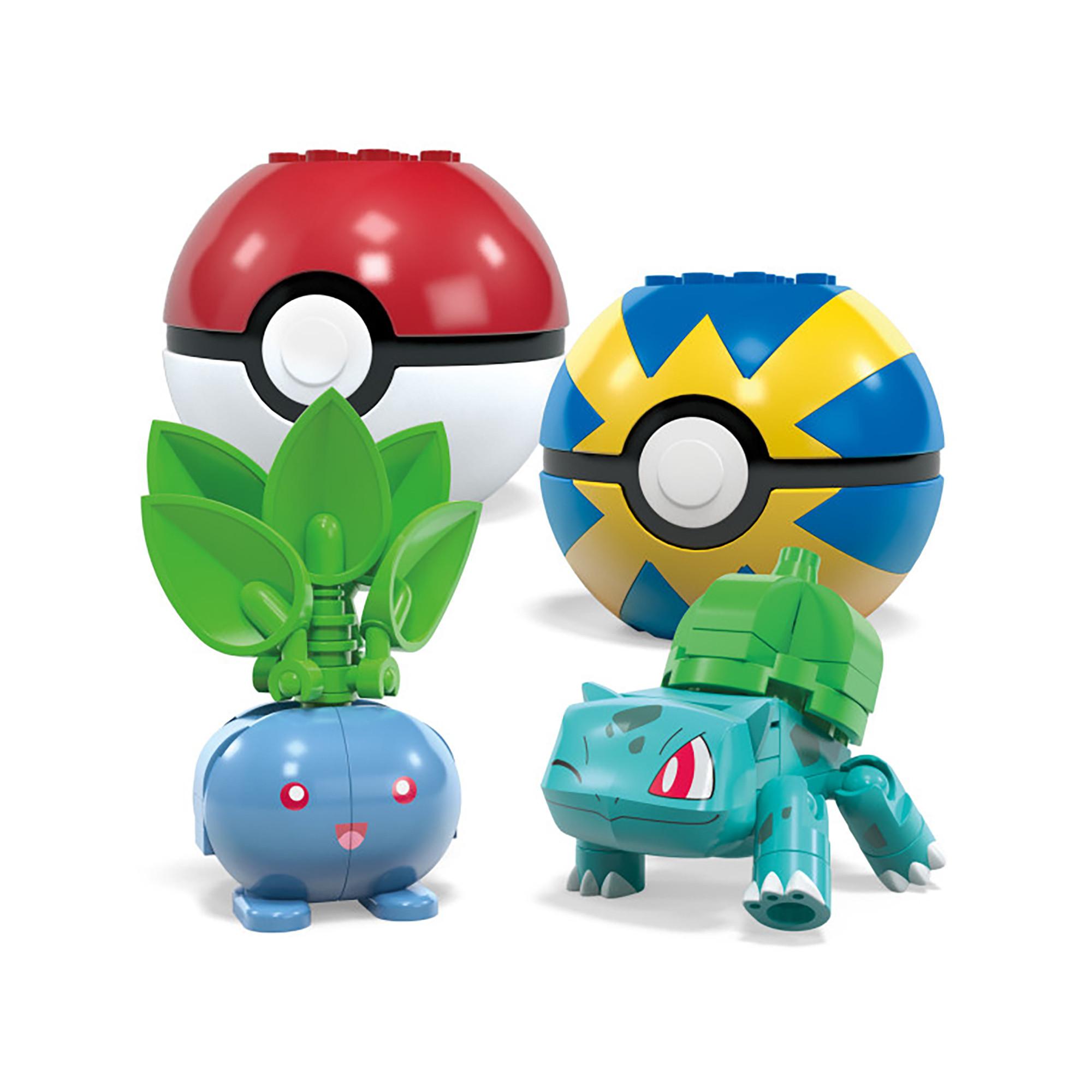 Mega Construx  Pflanzen-Typ Pokémon 4er-Set 