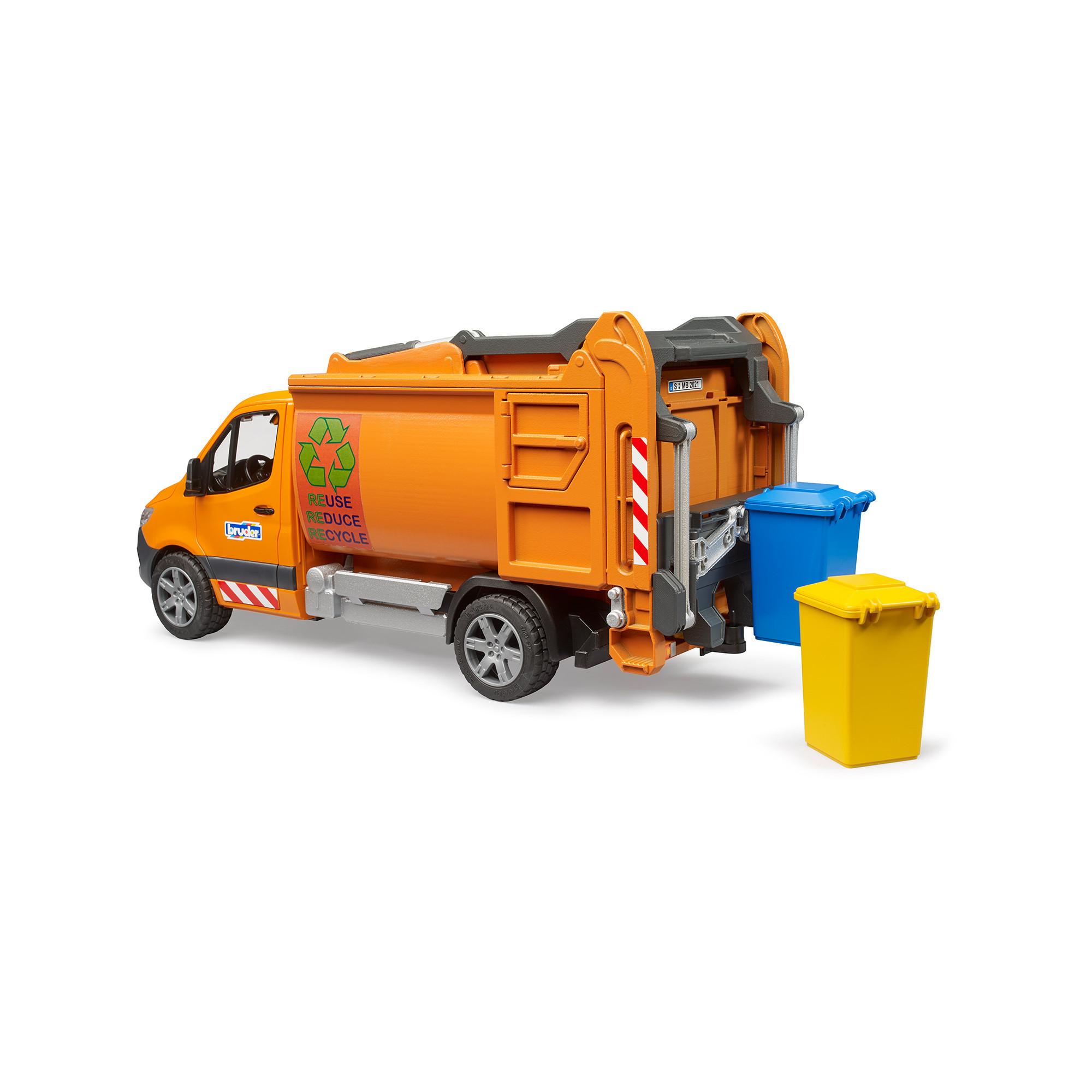 bruder  Camion poubelle 