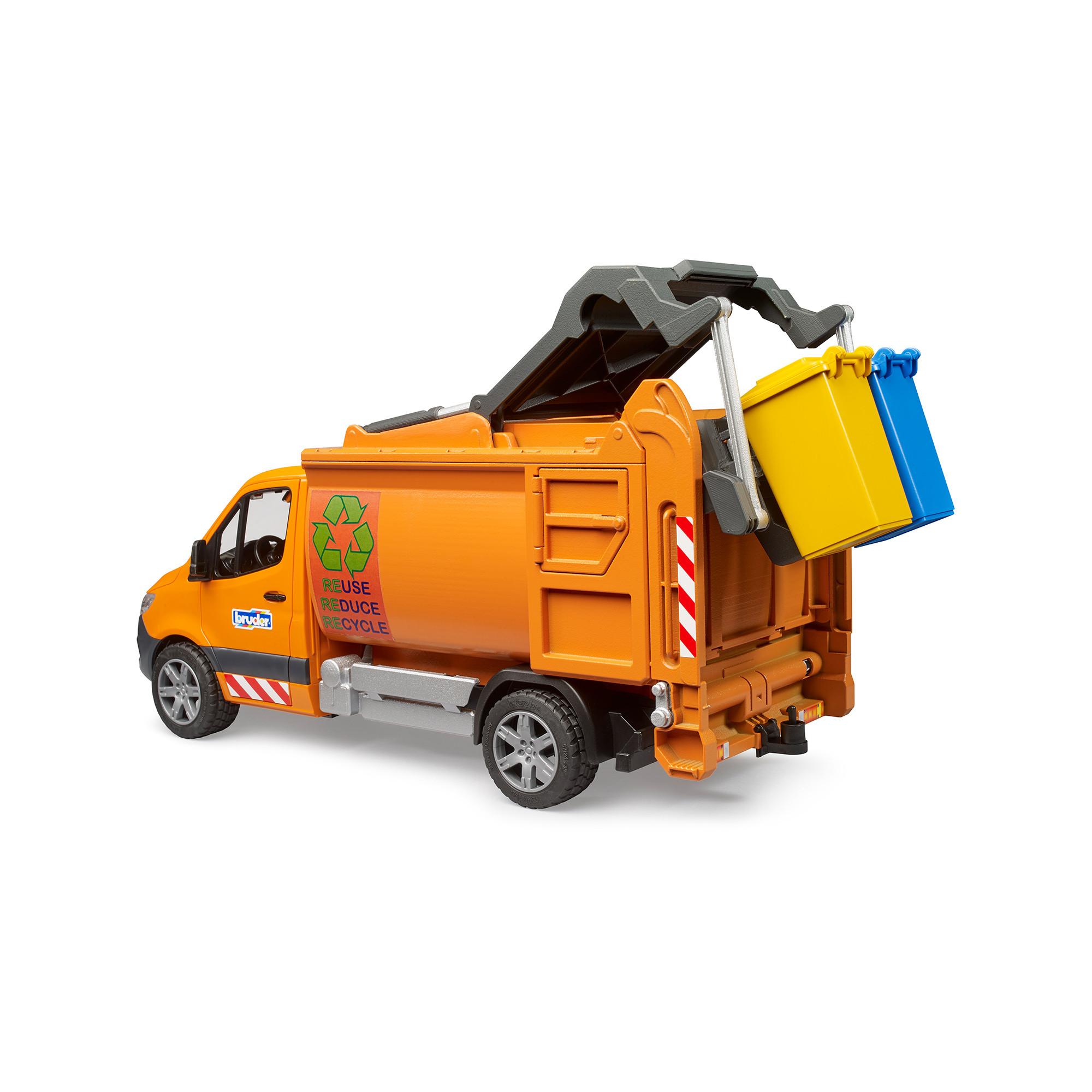 bruder  Camion poubelle 