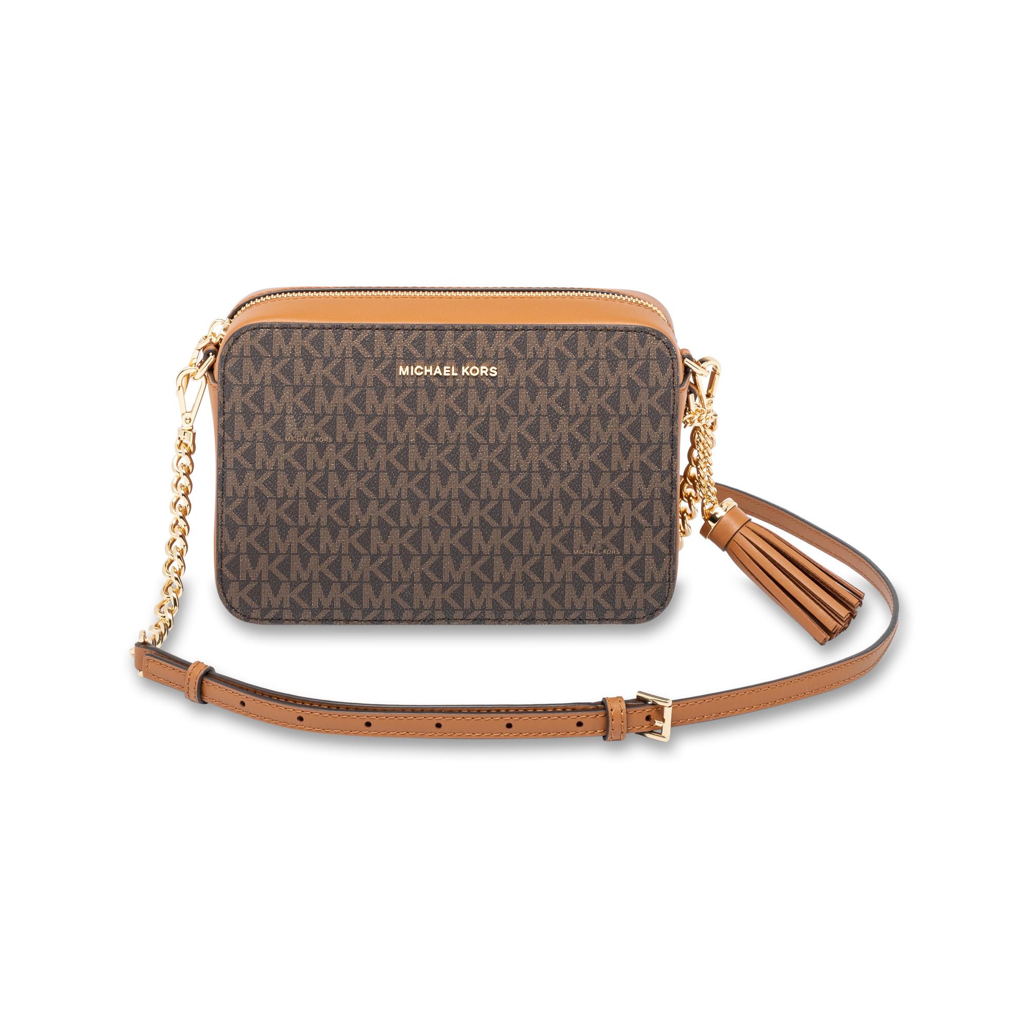 MICHAEL KORS Jet Set Medium Logo Crossbody Bag  