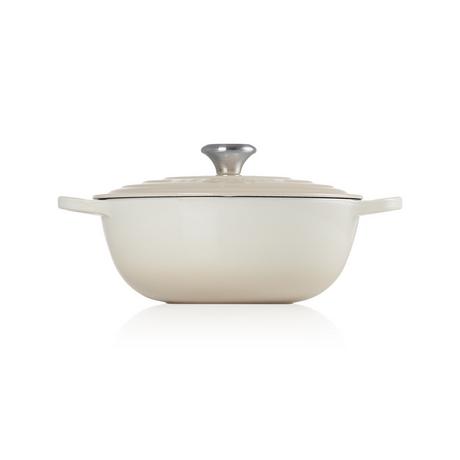 LE CREUSET Bräter La Marmite Signature, Meringue 