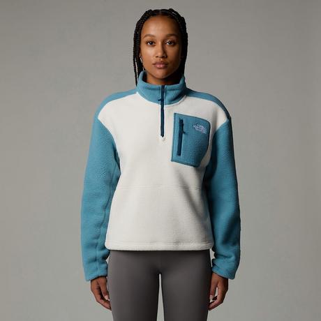 THE NORTH FACE W YUMIORI 1/4 ZIP Pullover di pile, mezza cerniera 