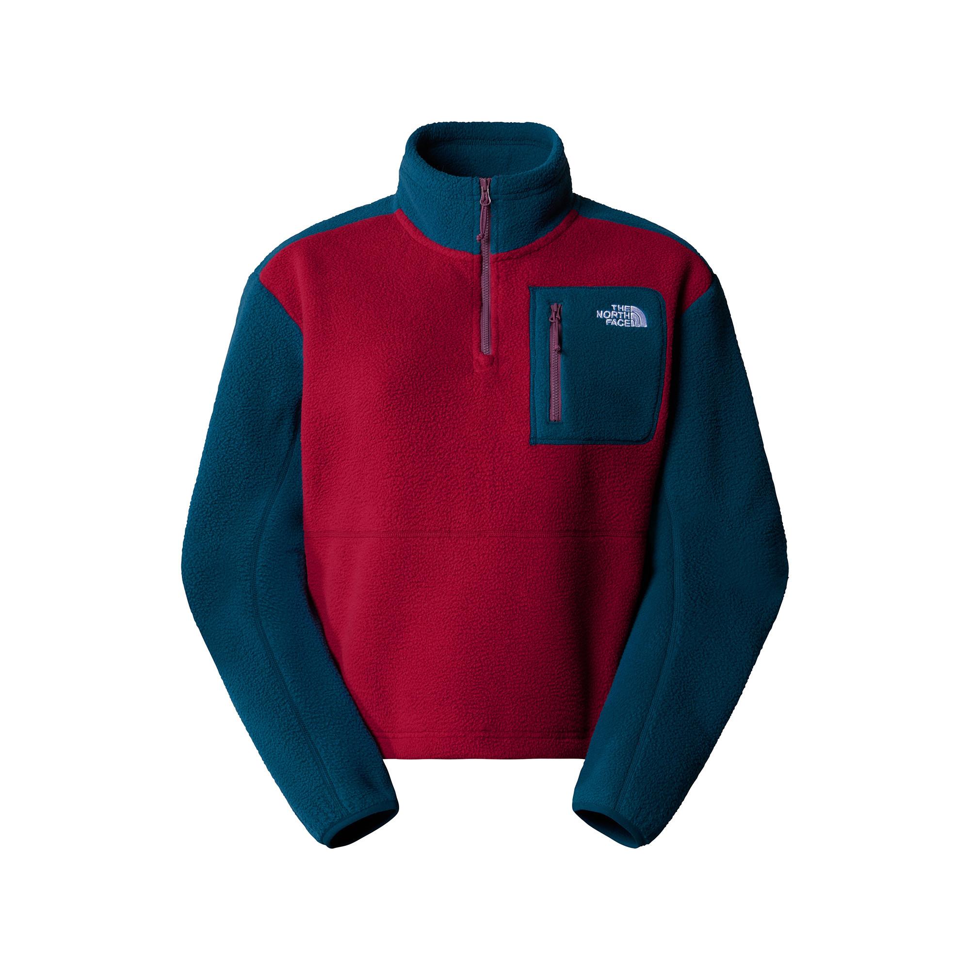 THE NORTH FACE W YUMIORI 1/4 ZIP Fleecepullover, Half-Zip 