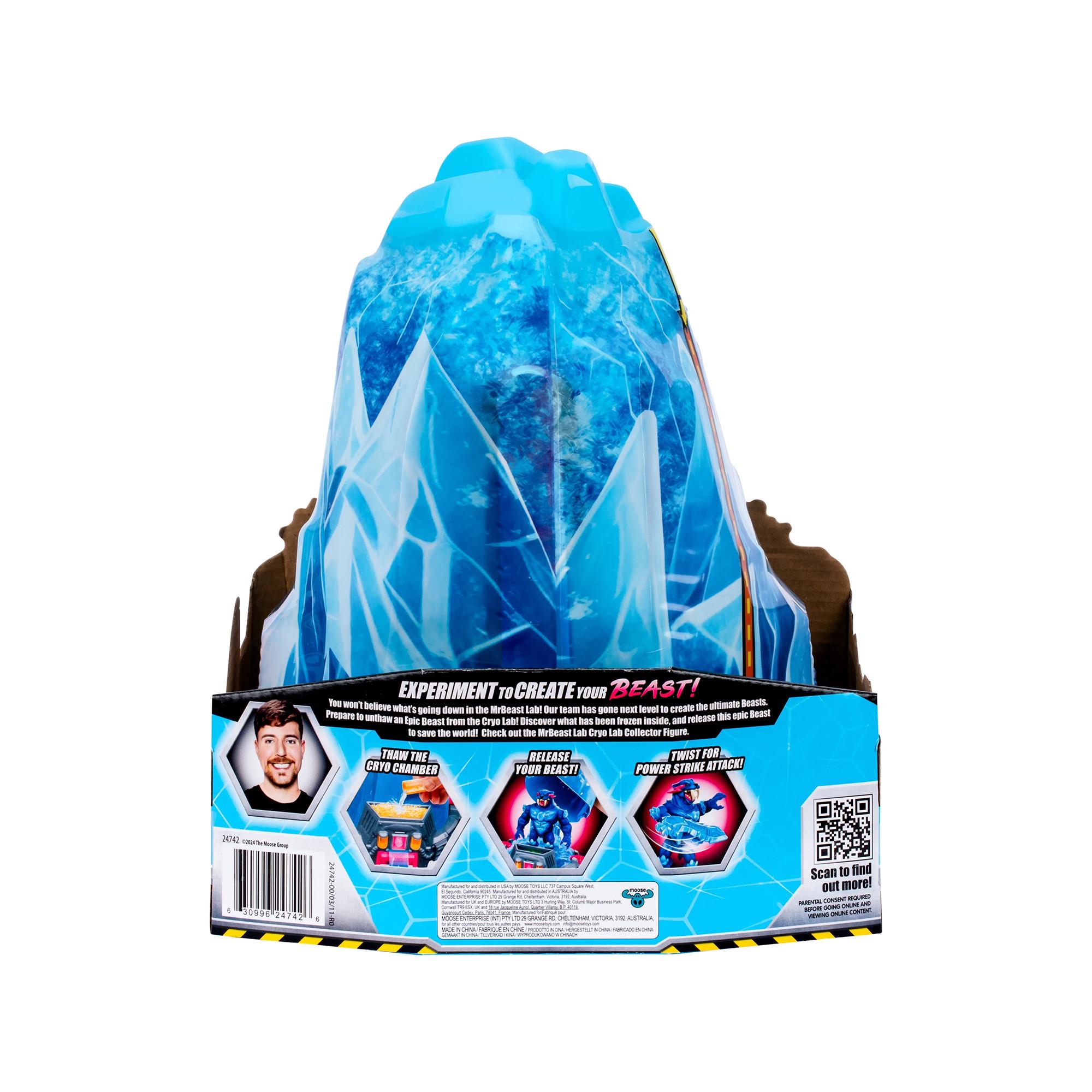 Moose Toys  Mr Beast-Lab Cryo Lab Target, modelli assortiti 