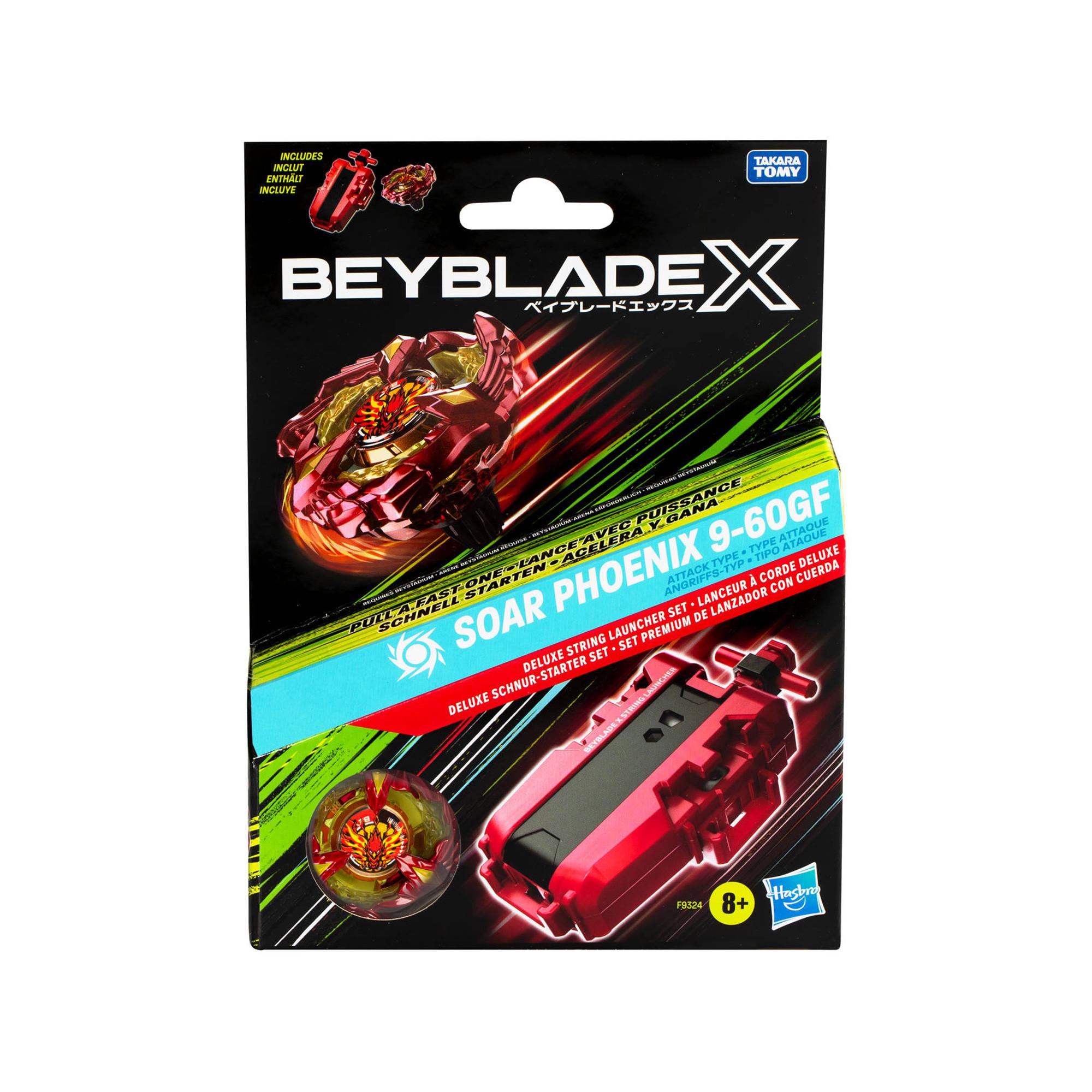 Beyblade  Beyblade X Soar Phoenix Deluxe Starter Set 