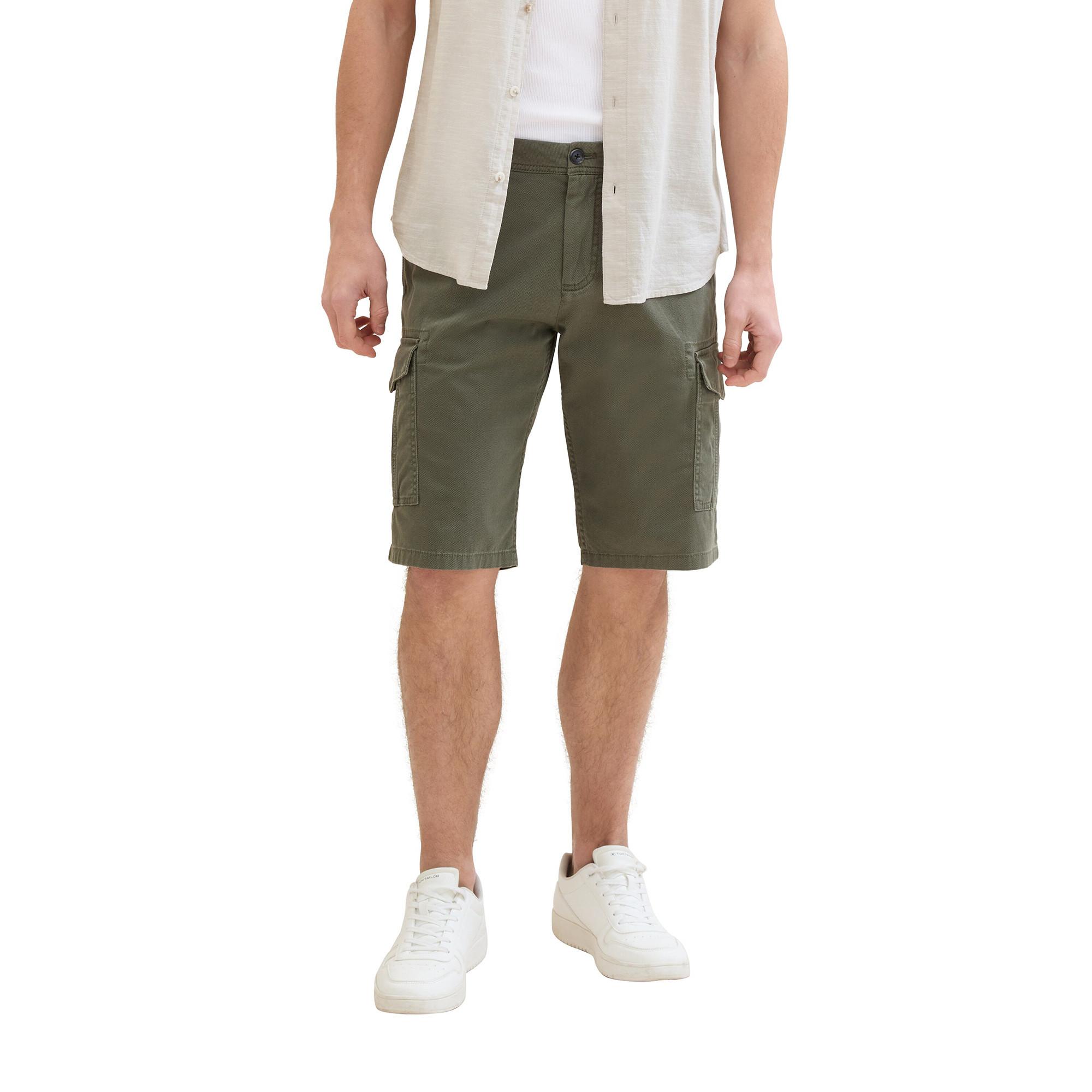 Image of Cargohose, Regular Fit Herren Olivegrün 29