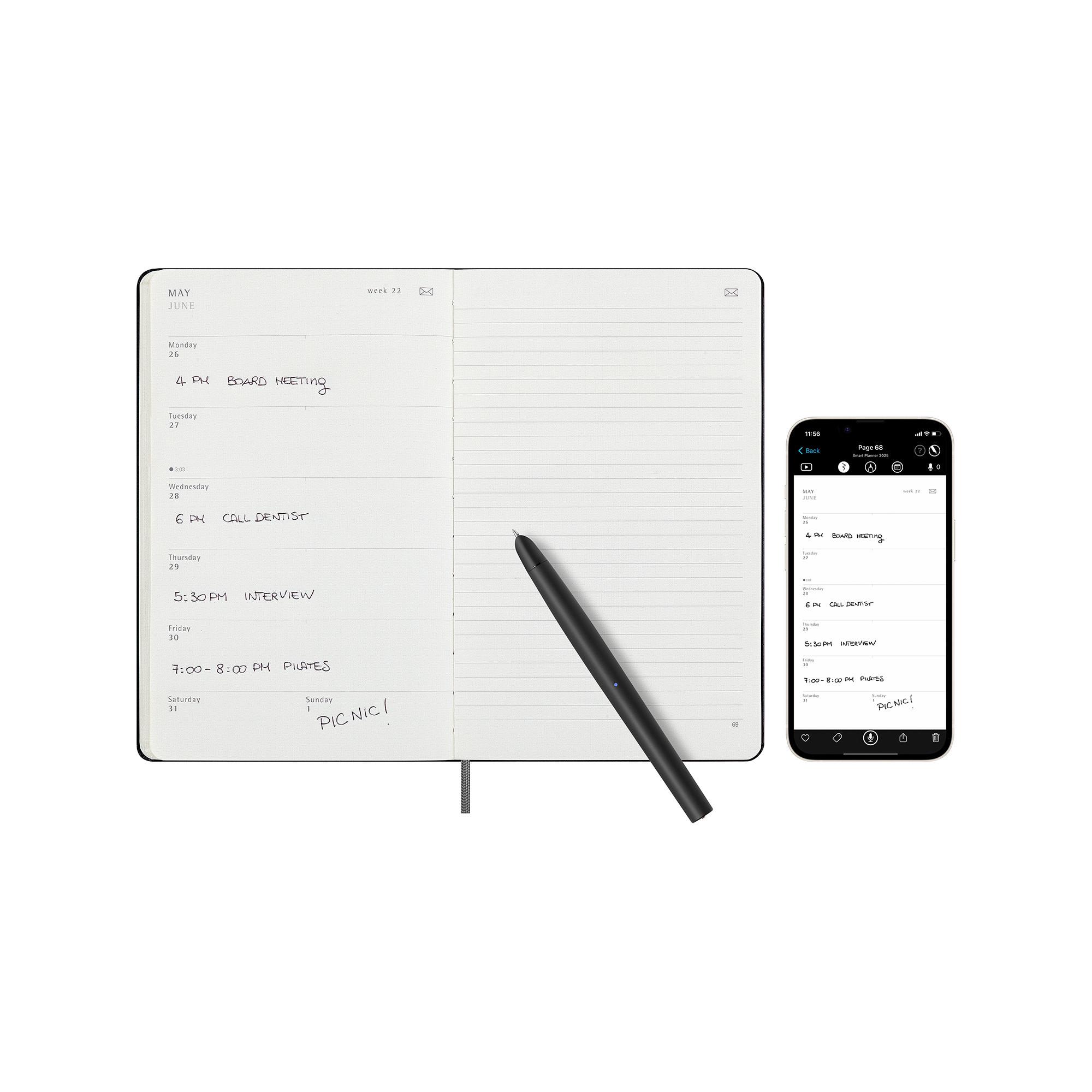 MOLESKINE Agenda Smart SMART 2025 