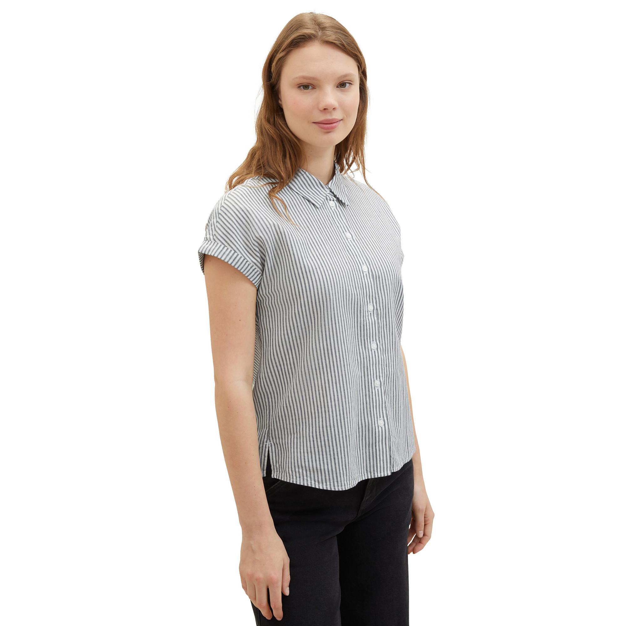 Image of Shirt, Kurzarm Damen Multicolor L