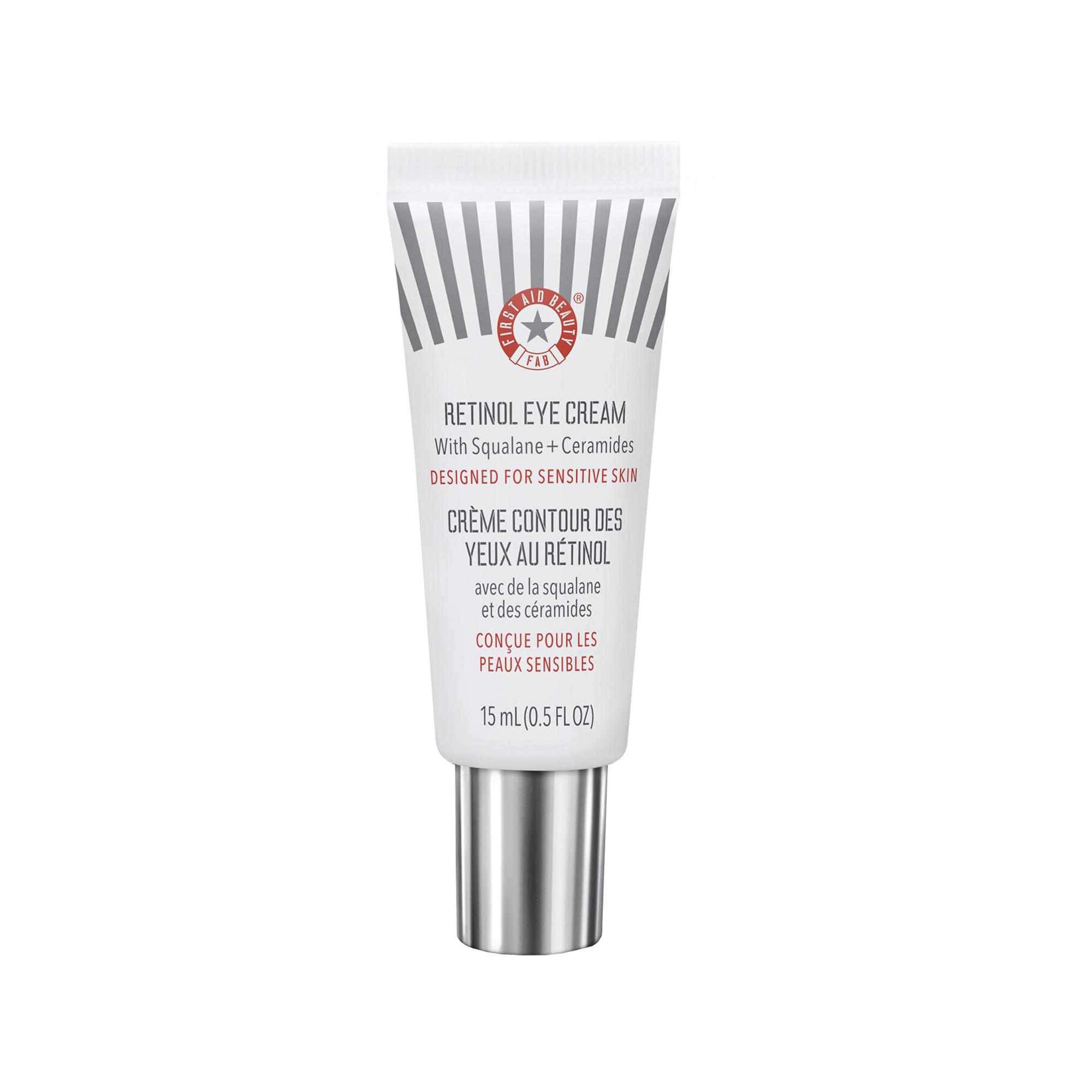 FIRST AID BEAUTY  Retinol Eye Cream - Crème contour des yeux au Rétinol + Squalane + Céramides 