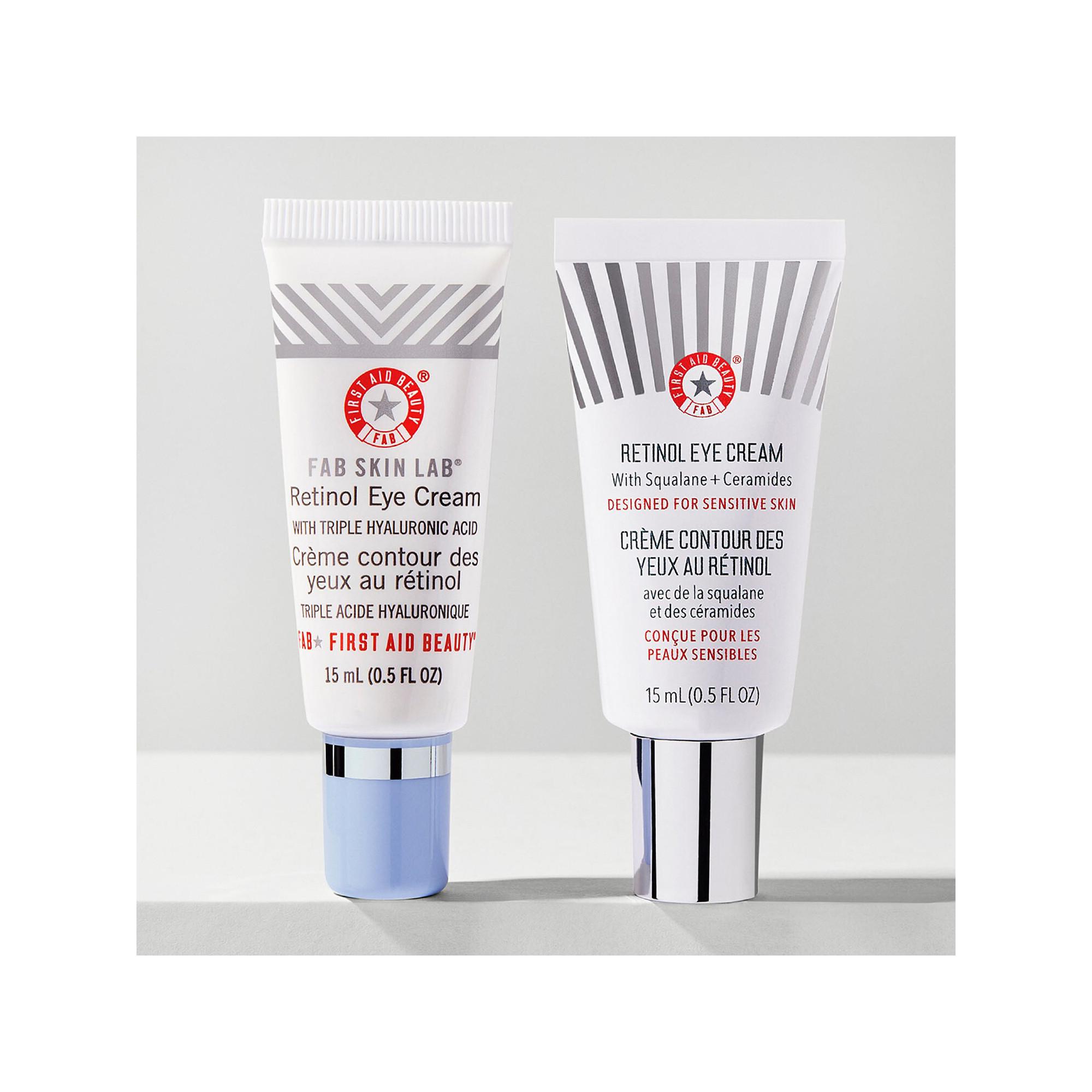 FIRST AID BEAUTY  Retinol Eye Cream - Crème contour des yeux au Rétinol + Squalane + Céramides 