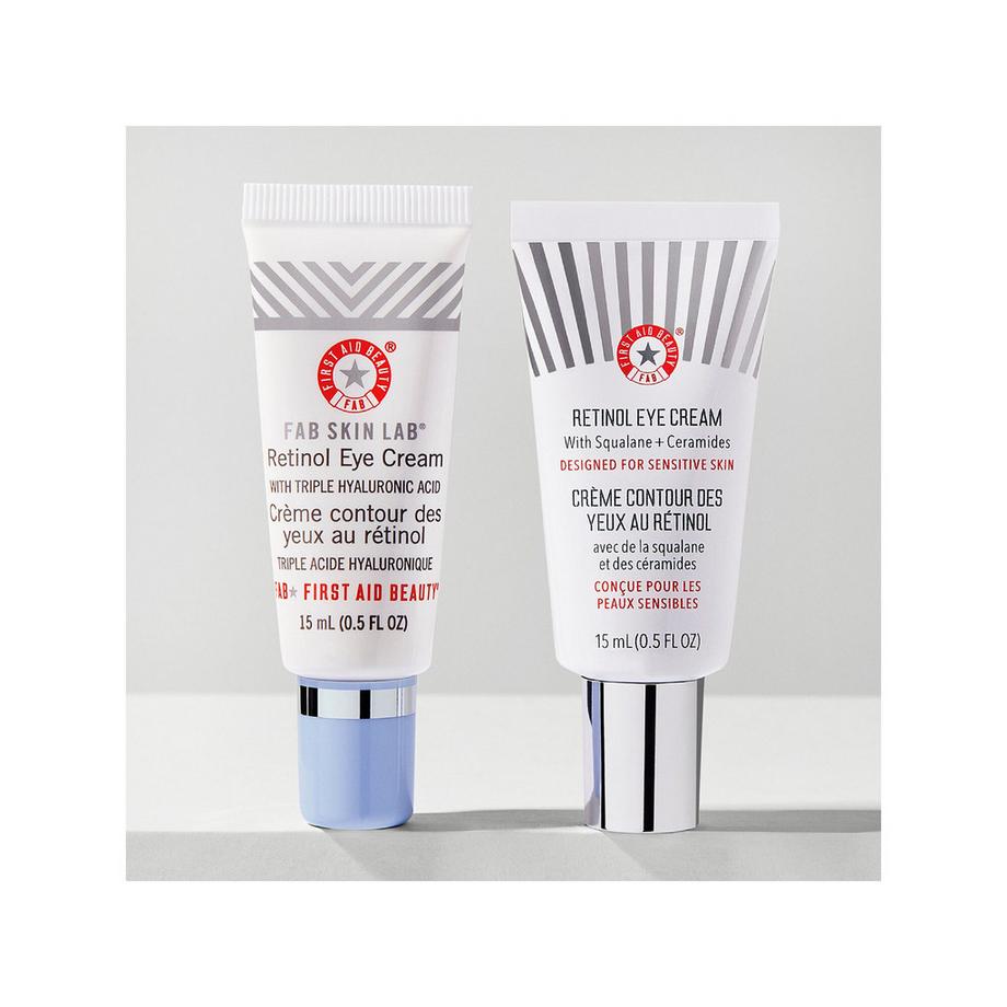 FIRST AID BEAUTY  Retinol Eye Cream - Crème contour des yeux au Rétinol + Squalane + Céramides 