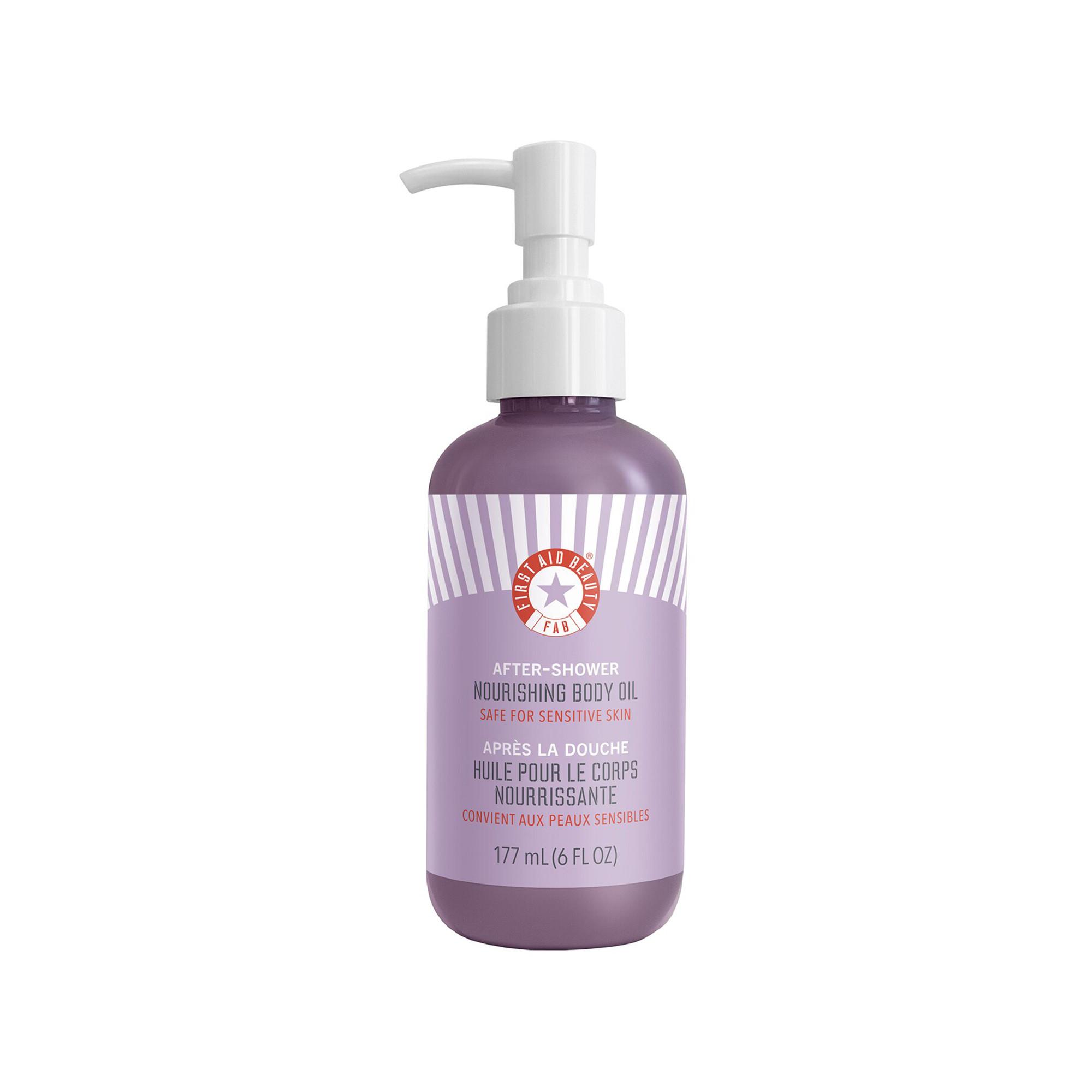 FIRST AID BEAUTY  After-shower nourishing body oil - Huile pour le corps nourrissante 