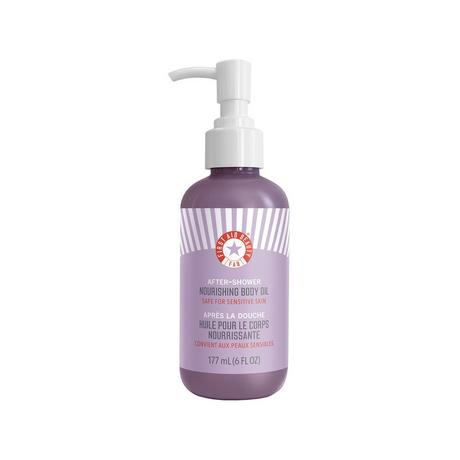 FIRST AID BEAUTY  After-shower nourishing body oil - Huile pour le corps nourrissante 