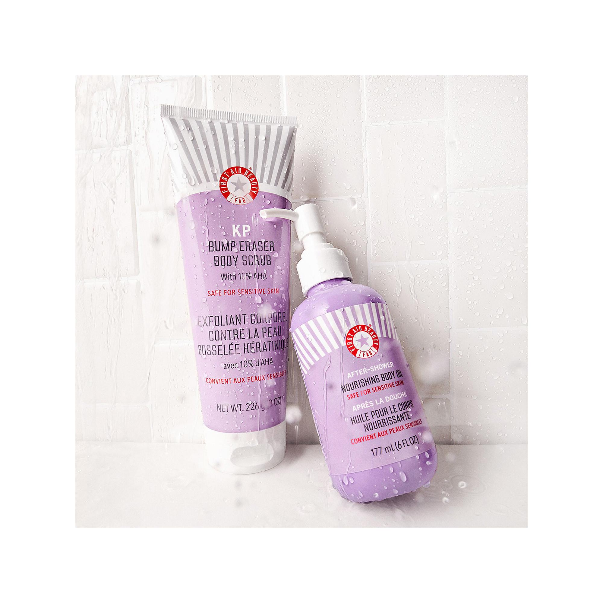 FIRST AID BEAUTY  After-shower nourishing body oil - Huile pour le corps nourrissante 