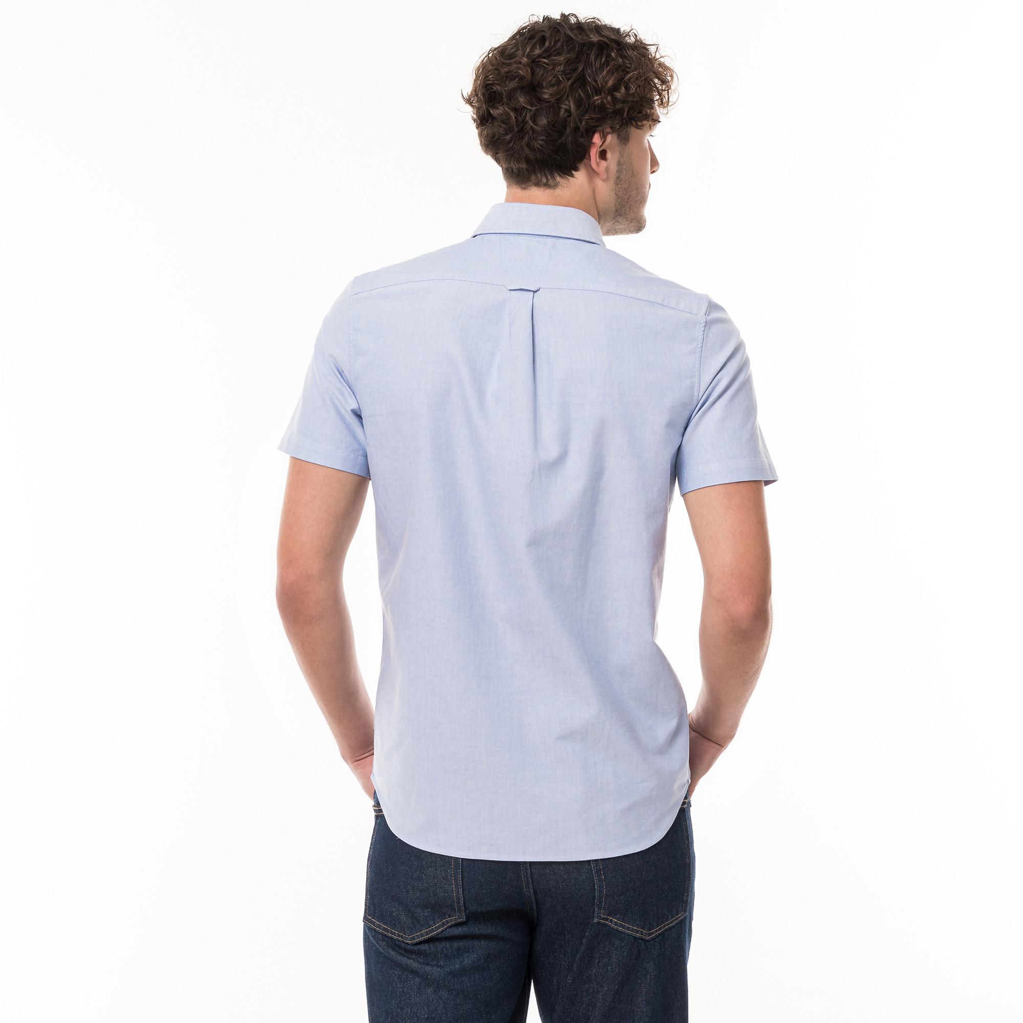 LACOSTE Camicia Oxford Maniche Corte  