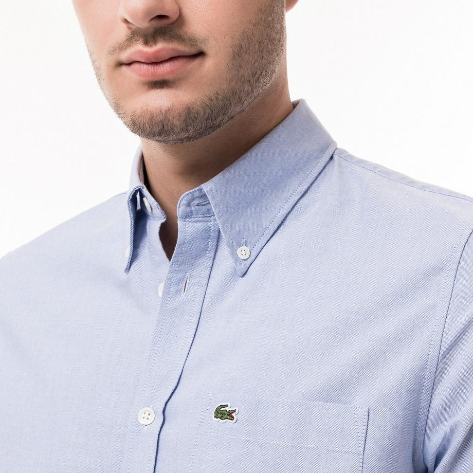LACOSTE Chemise Oxford Manches Courtes  