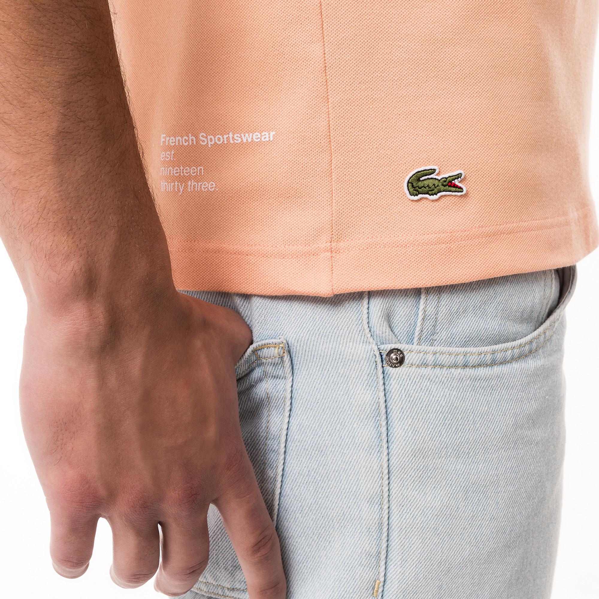 LACOSTE Mini Pique Stretch Kurzarm Poloshirt  