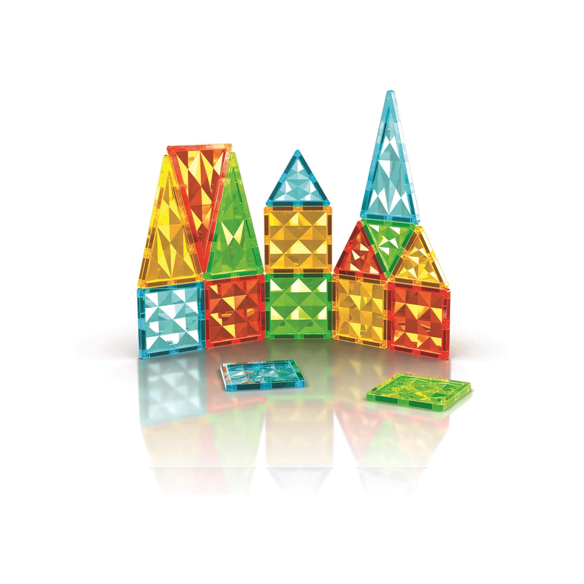 Geomag  Magnetic Tiles Gems, 16 pezzi 