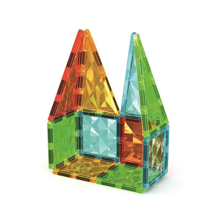 Geomag  Magnetic Tiles Gems, 16 pièces 