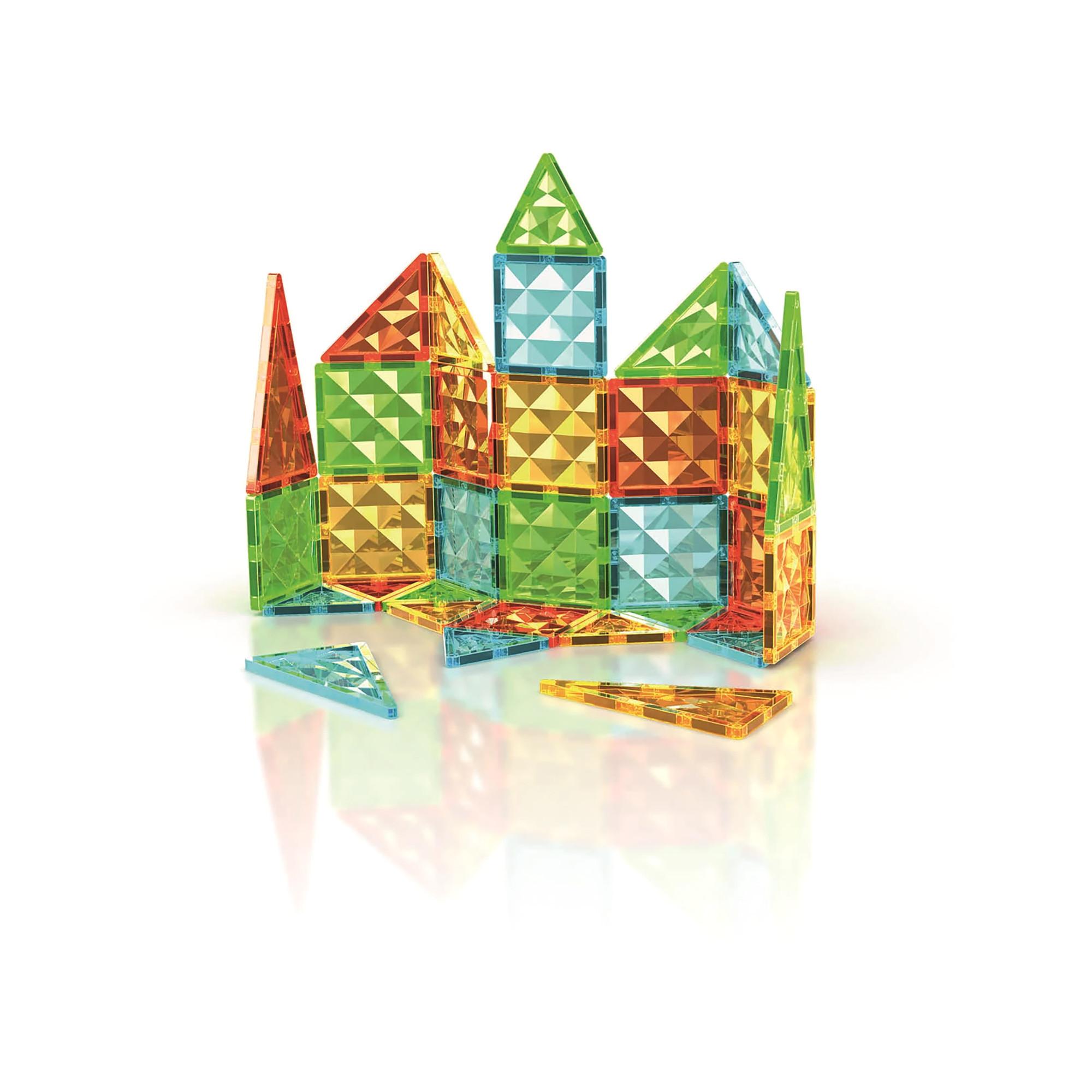 Geomag  Magnetic Tiles Gems, 32 pezzi 