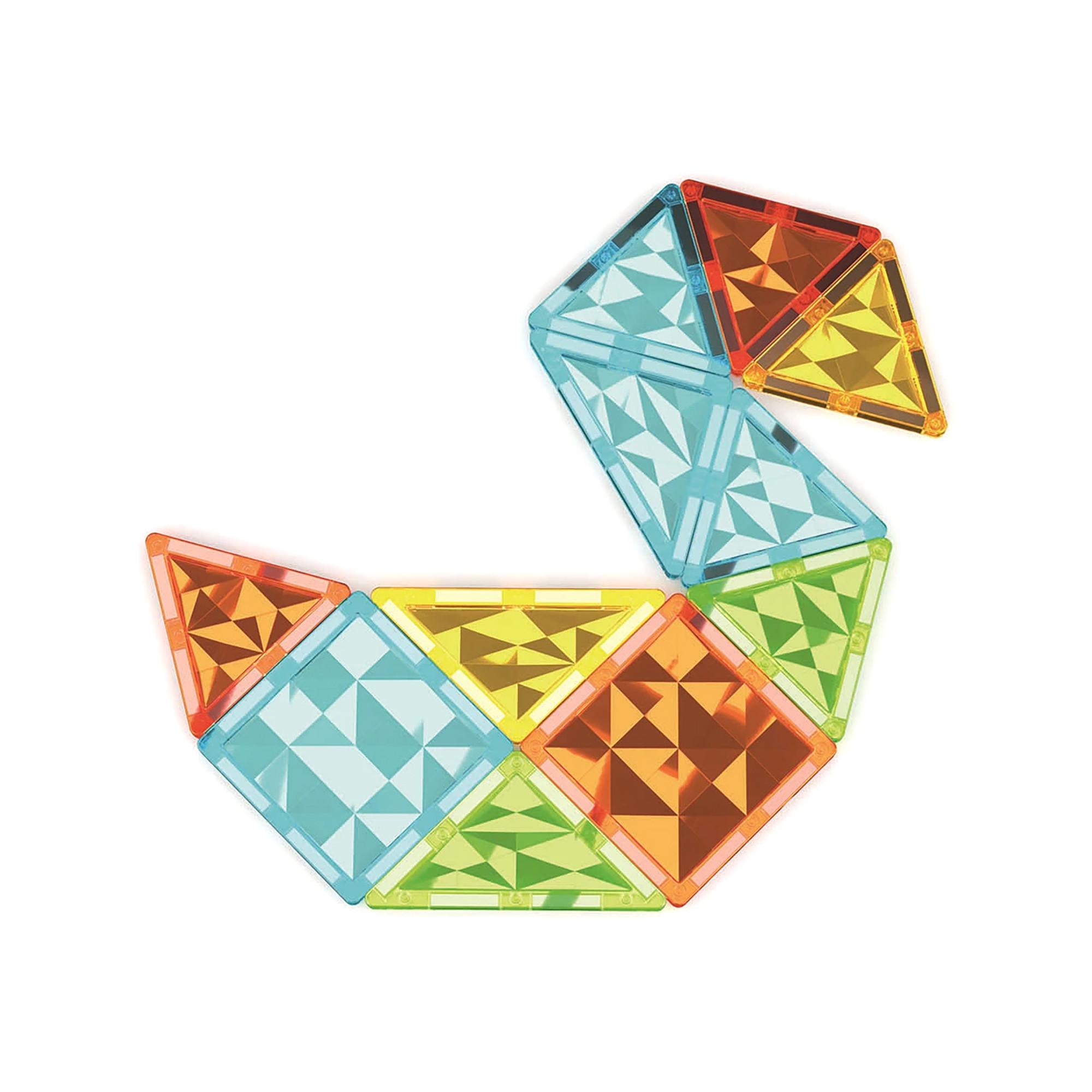 Geomag  Magnetic Tiles Gems, 32 pezzi 