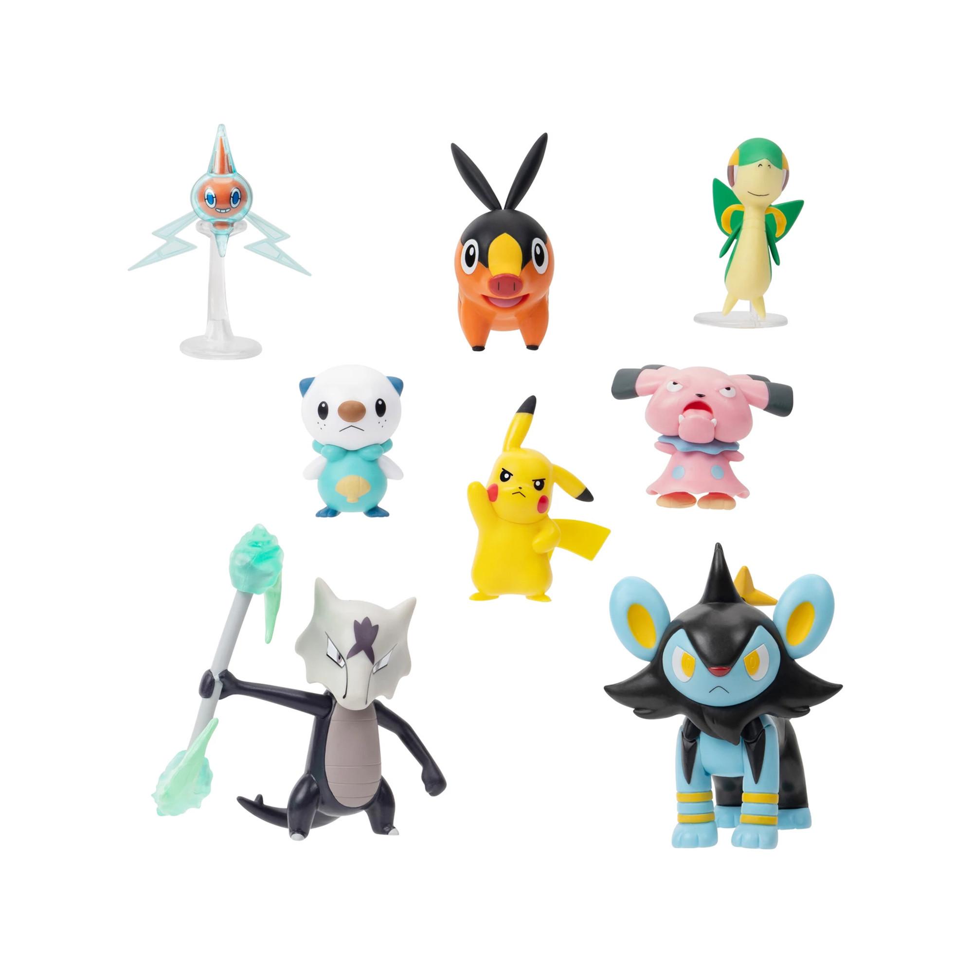 Pokemon  Figure da battaglia in confezione da 8 