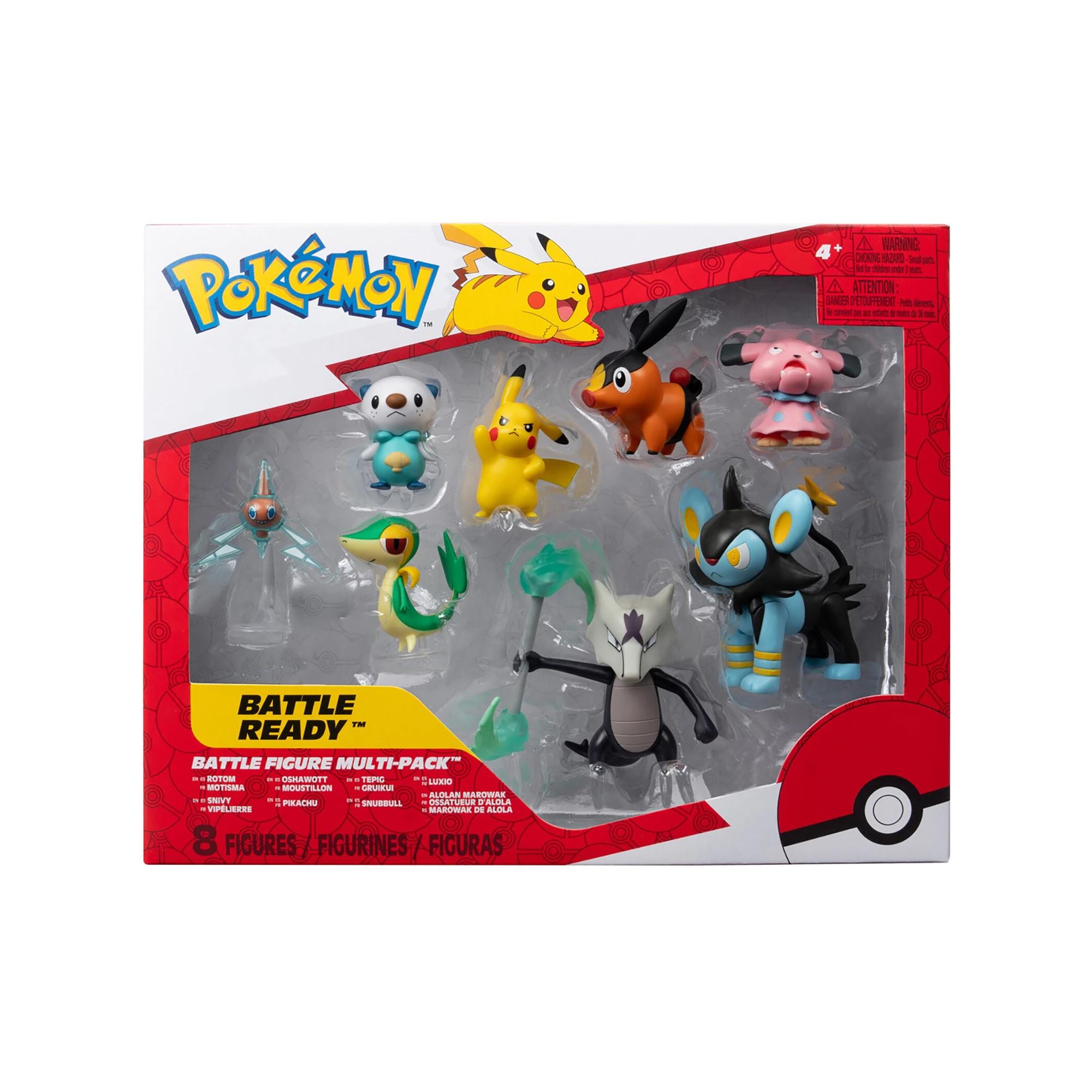 Pokémon  Figure da battaglia in confezione da 8 