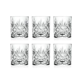RCR Bicchiere whisky, 6 pezzi Melodia 