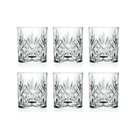 RCR Verre whisky, 6 pièces Melodia 