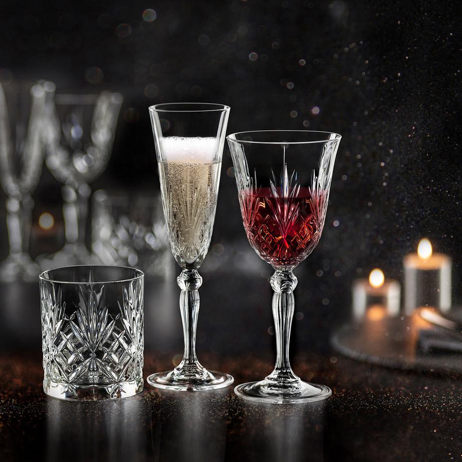 RCR Whiskyglas, 6 Stück Melodia 