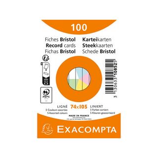 Exacompta Fiches Bristol  