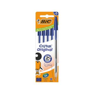 BiC Stylos à bille Cristal Original 5 