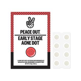 PEACE OUT SKINCARE  Patches zur Aknebehandlung - Mikroperforation 